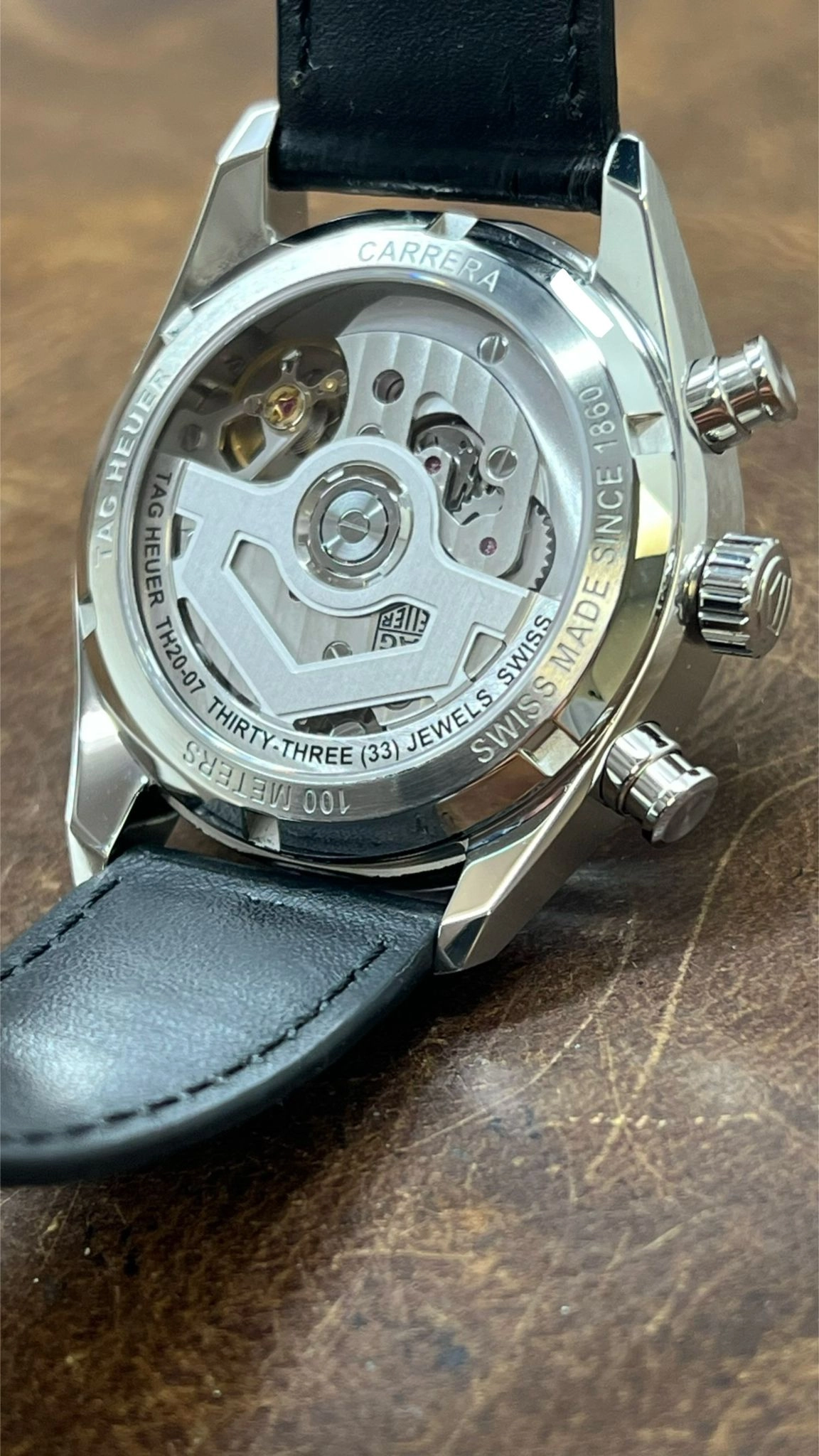 TAG Heuer Carrera Chronograph Glassbox 39mm CBS2211.FC6545 Green Dial Automatic Men's Watch