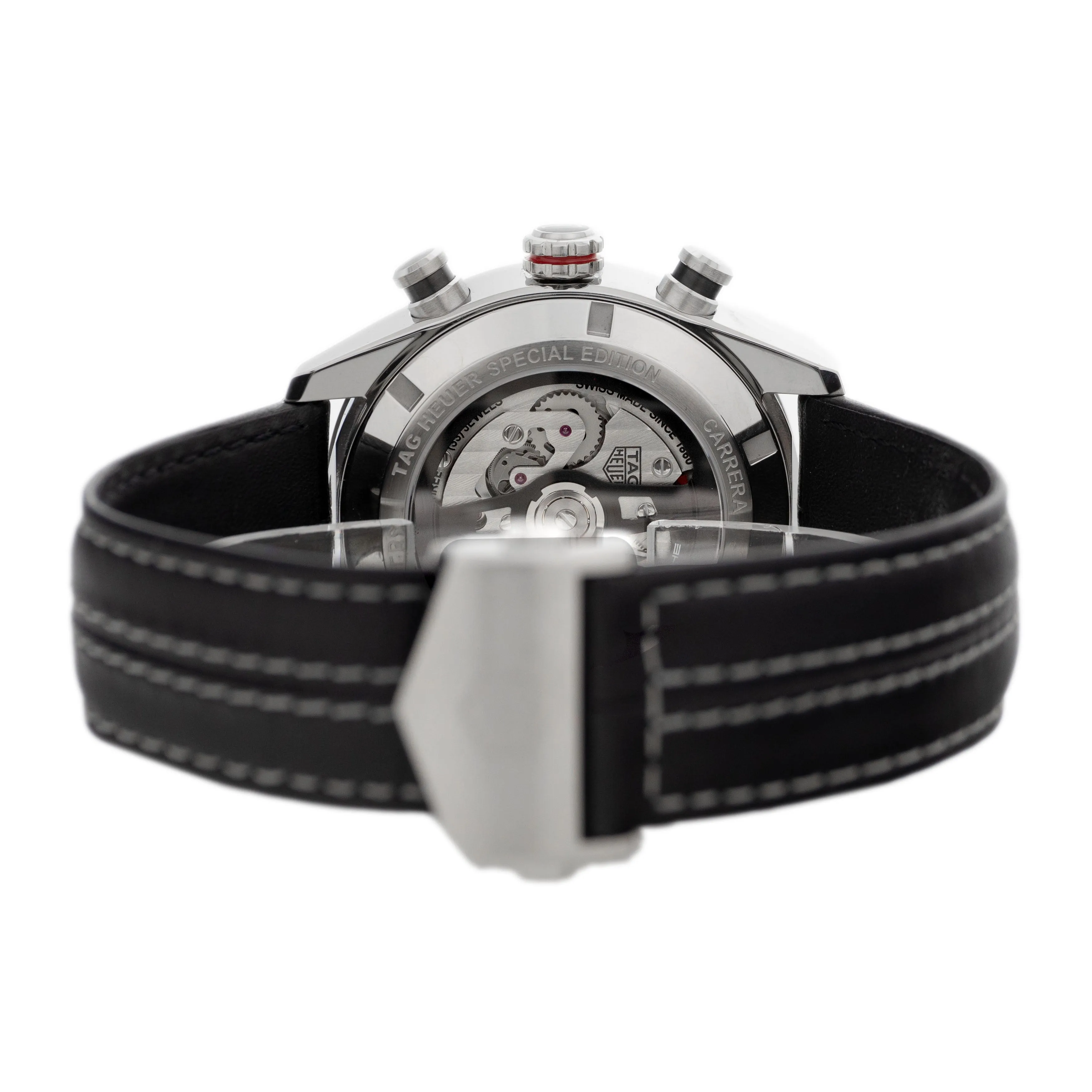 Tag Heuer Carrera Porsche Chronograph Special Edition Stainless Steel Gray Dial 44mm CBN2A1F Full Set