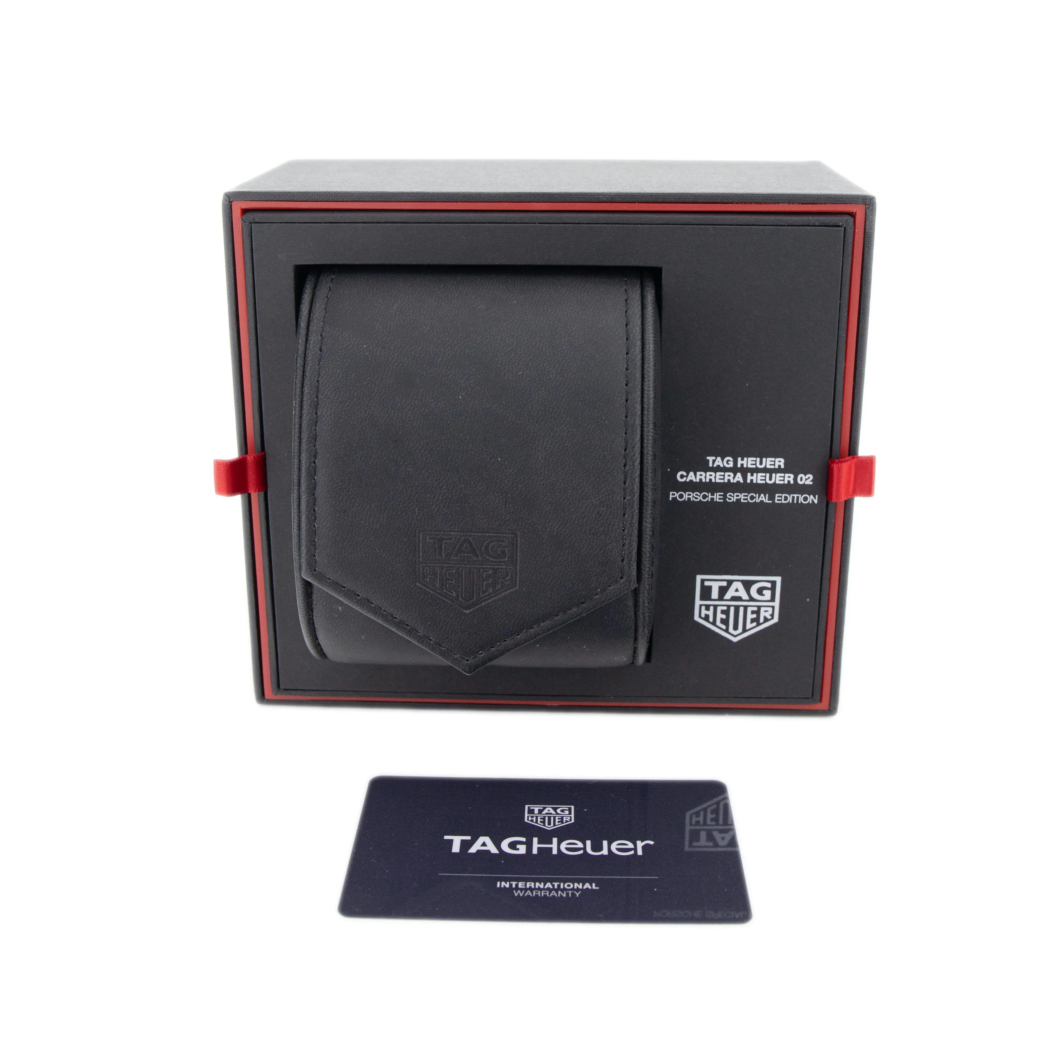 Tag Heuer Carrera Porsche Chronograph Special Edition Stainless Steel Gray Dial 44mm CBN2A1F Full Set