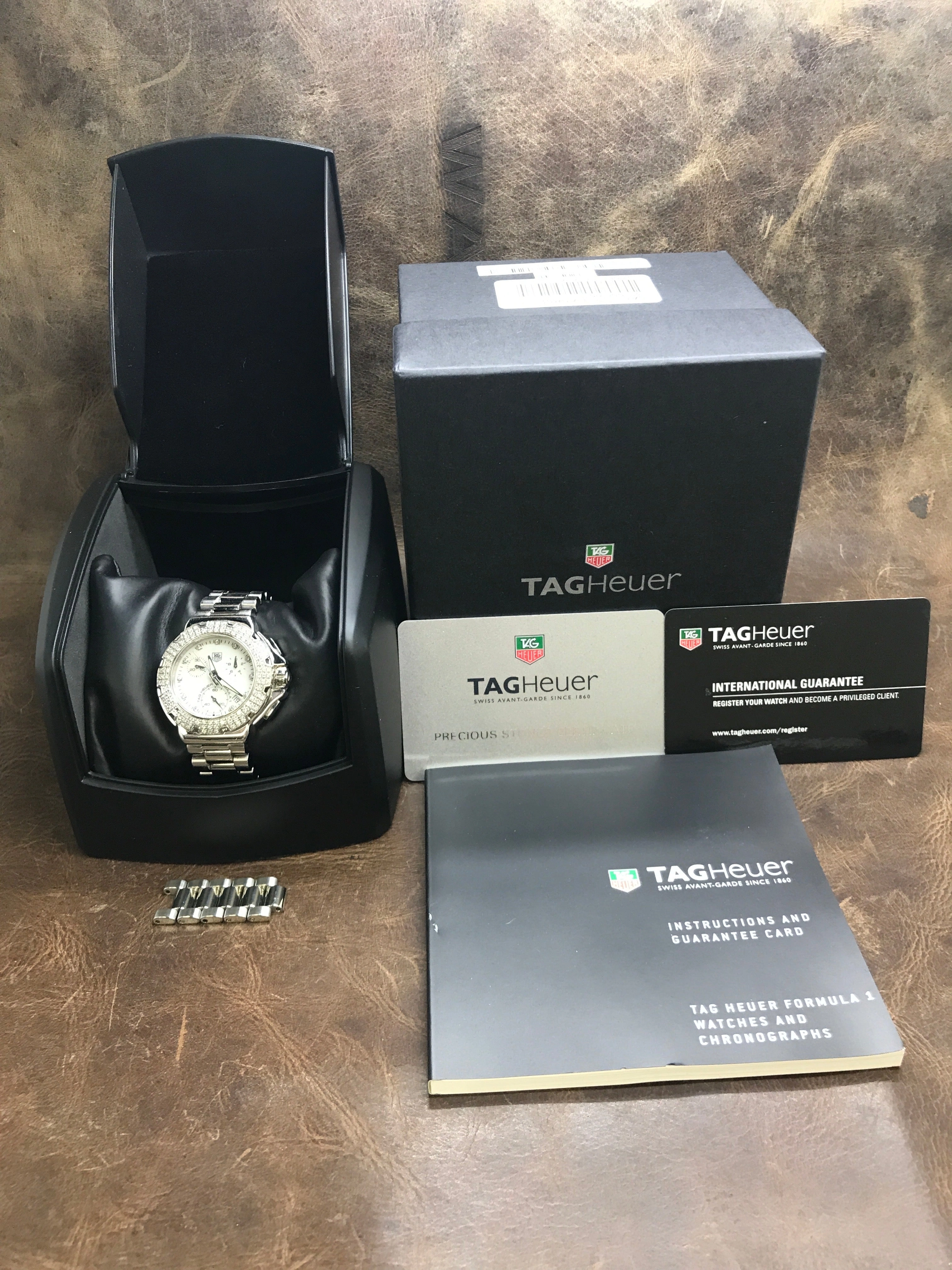 TAG Heuer Formula 1 CAC1310.BA0852 Mother of Pearl Dial Quartz Women's Watch
