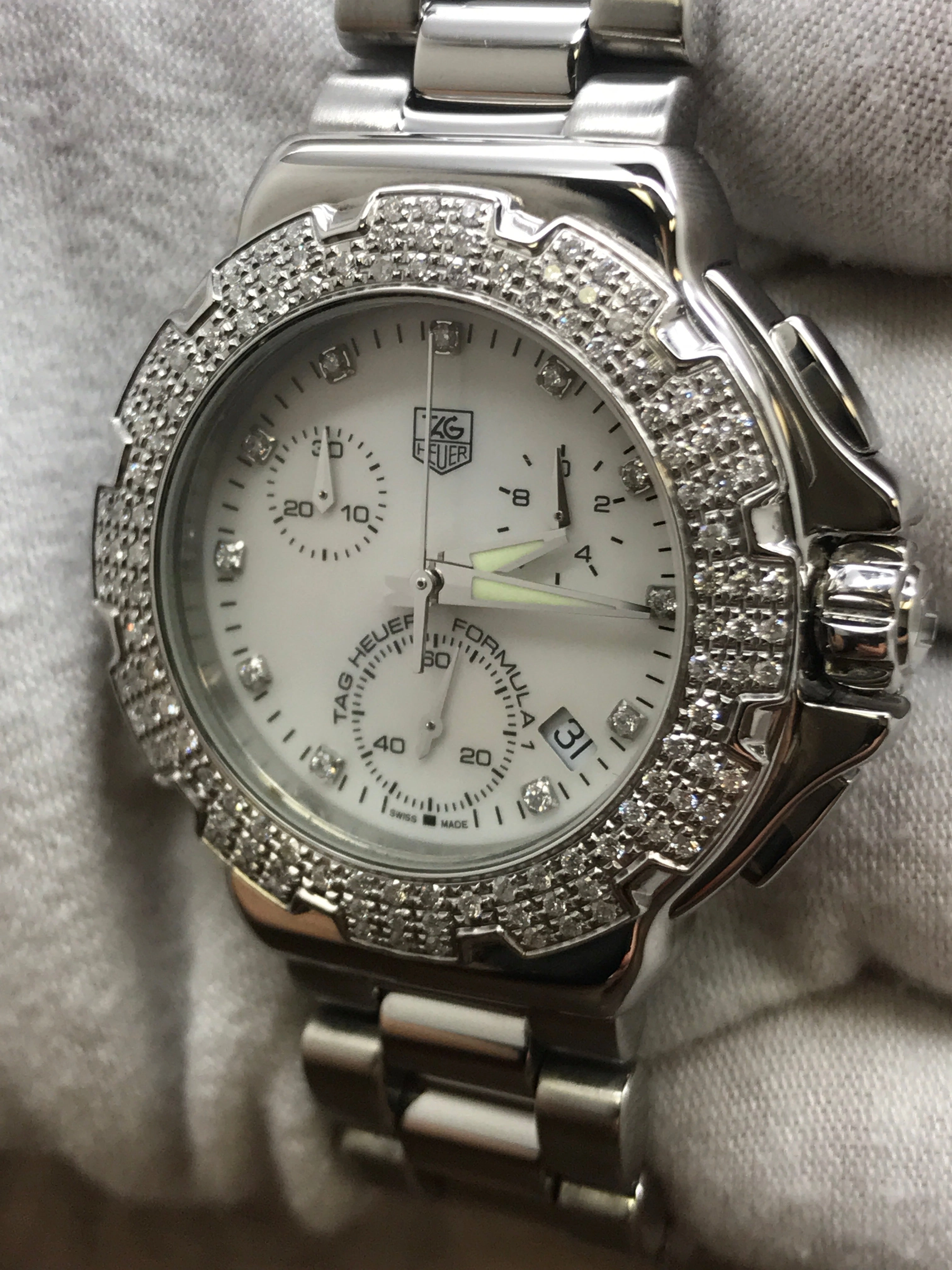 TAG Heuer Formula 1 CAC1310.BA0852 Mother of Pearl Dial Quartz Women's Watch