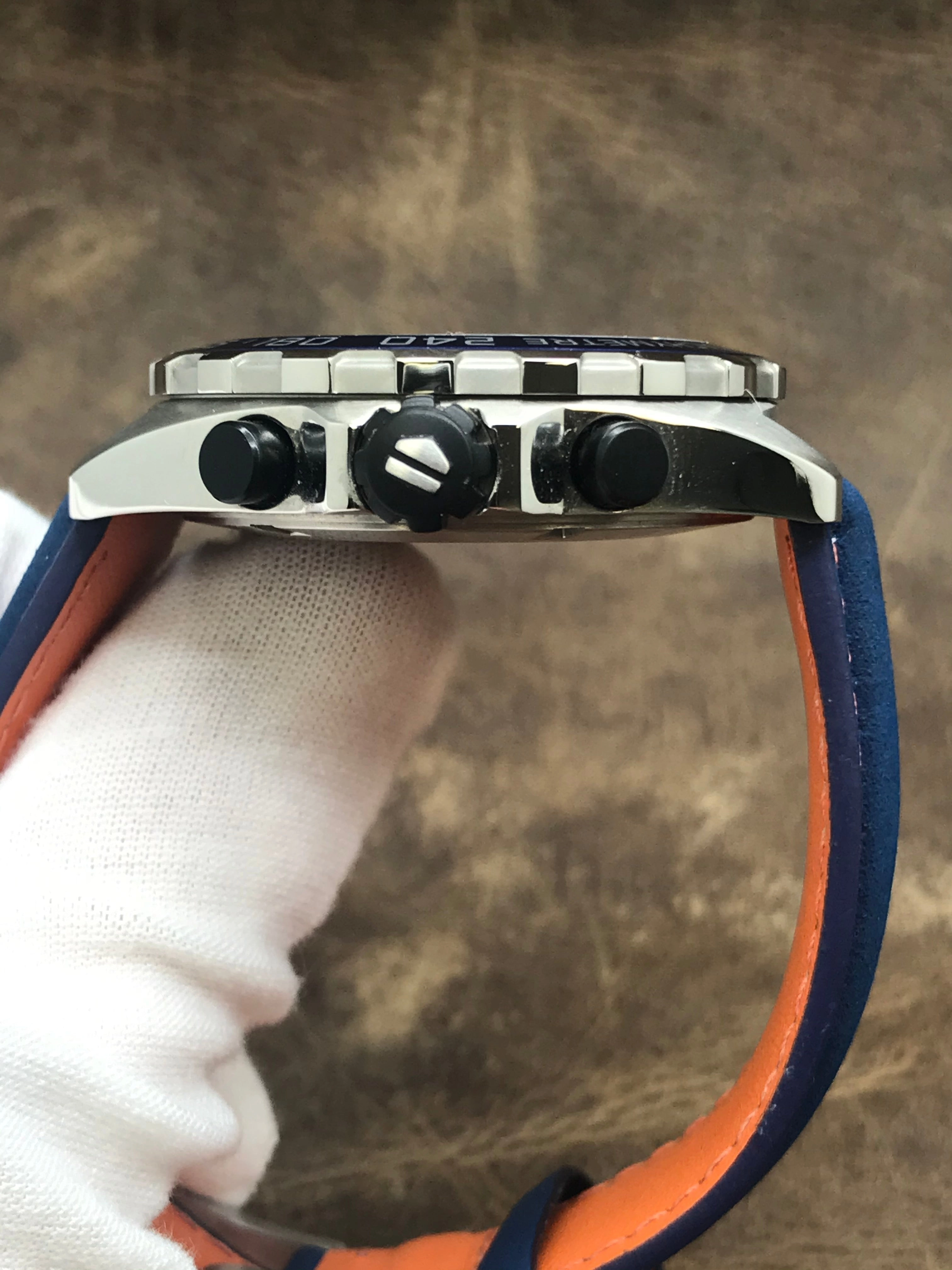 TAG Heuer Formula 1 Gulf Special Edition CAZ101N.FC8243 Blue/Aqua/Orange Dial Quartz Men's Watch