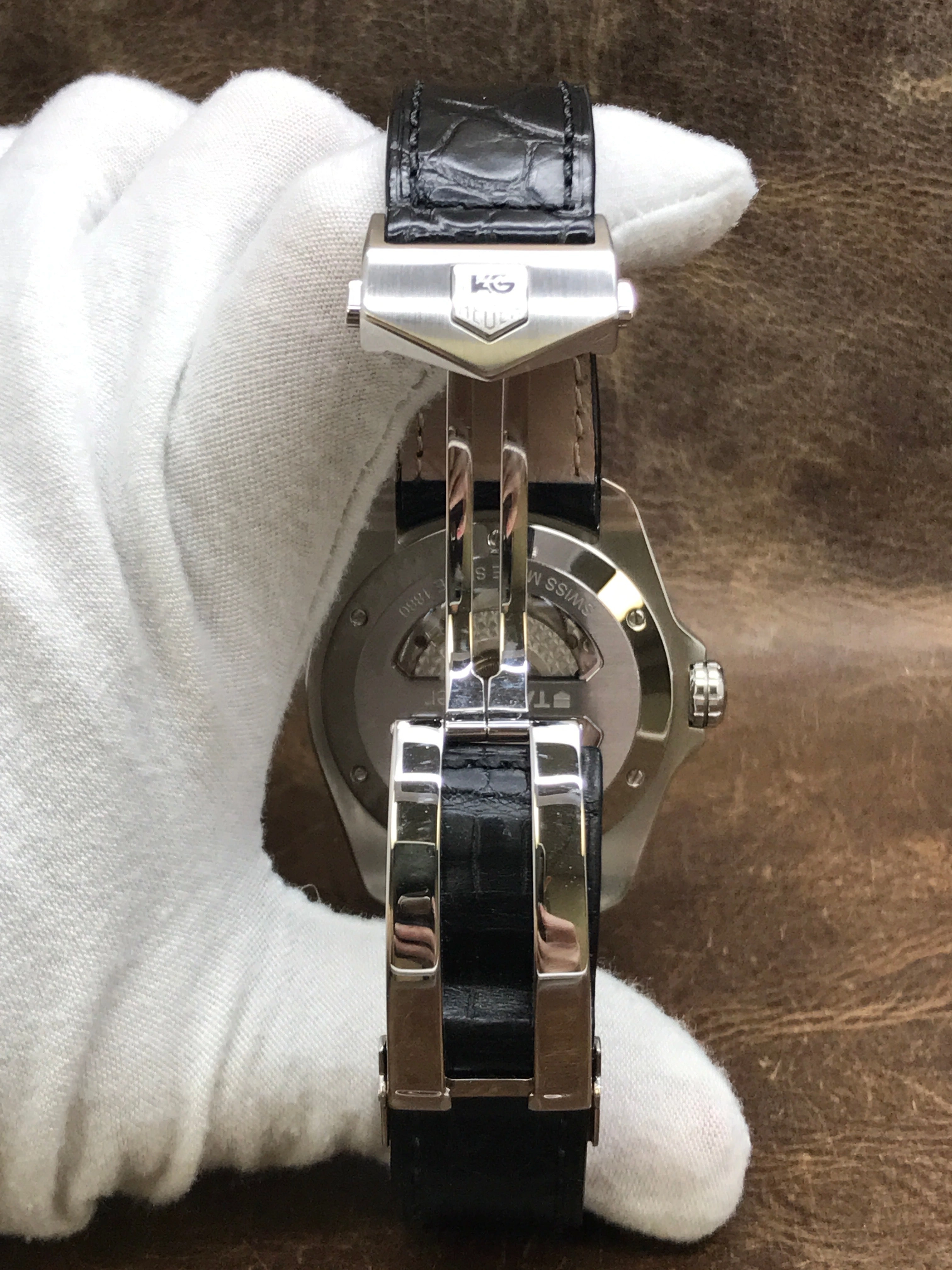 TAG Heuer Grand Carrera WAV5111 Black Dial Automatic Men's Watch