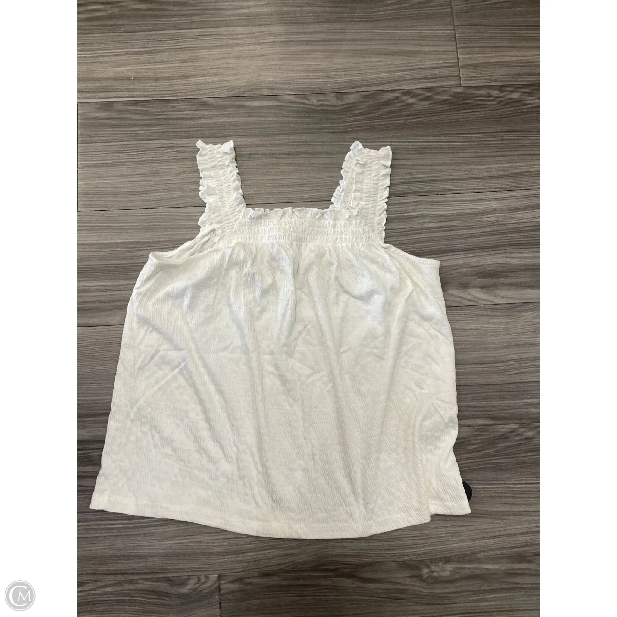 Tank Top By Lc Lauren Conrad In White, Size: L