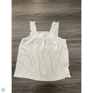 Tank Top By Lc Lauren Conrad In White, Size: L