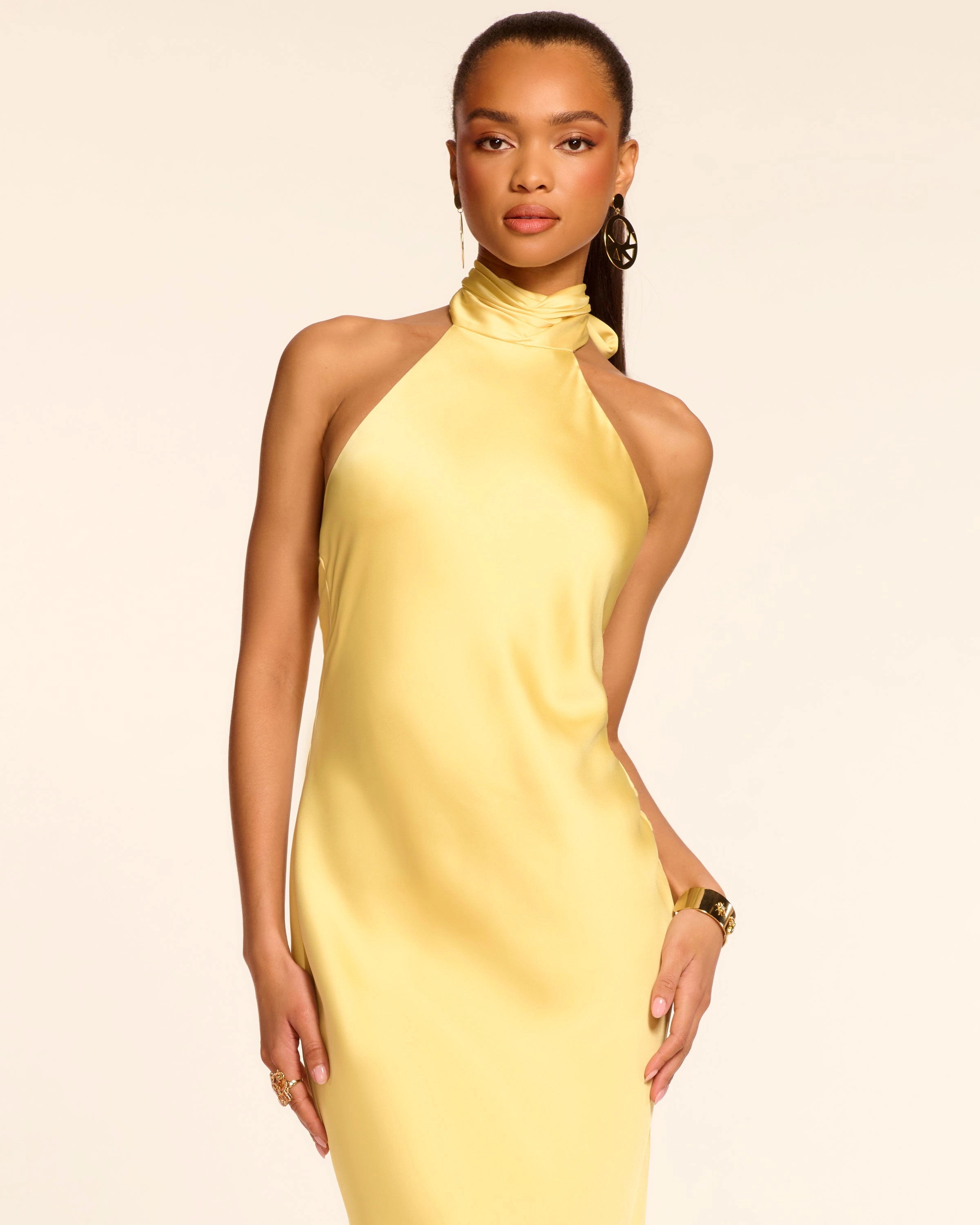 Tatiana High Neck Gown