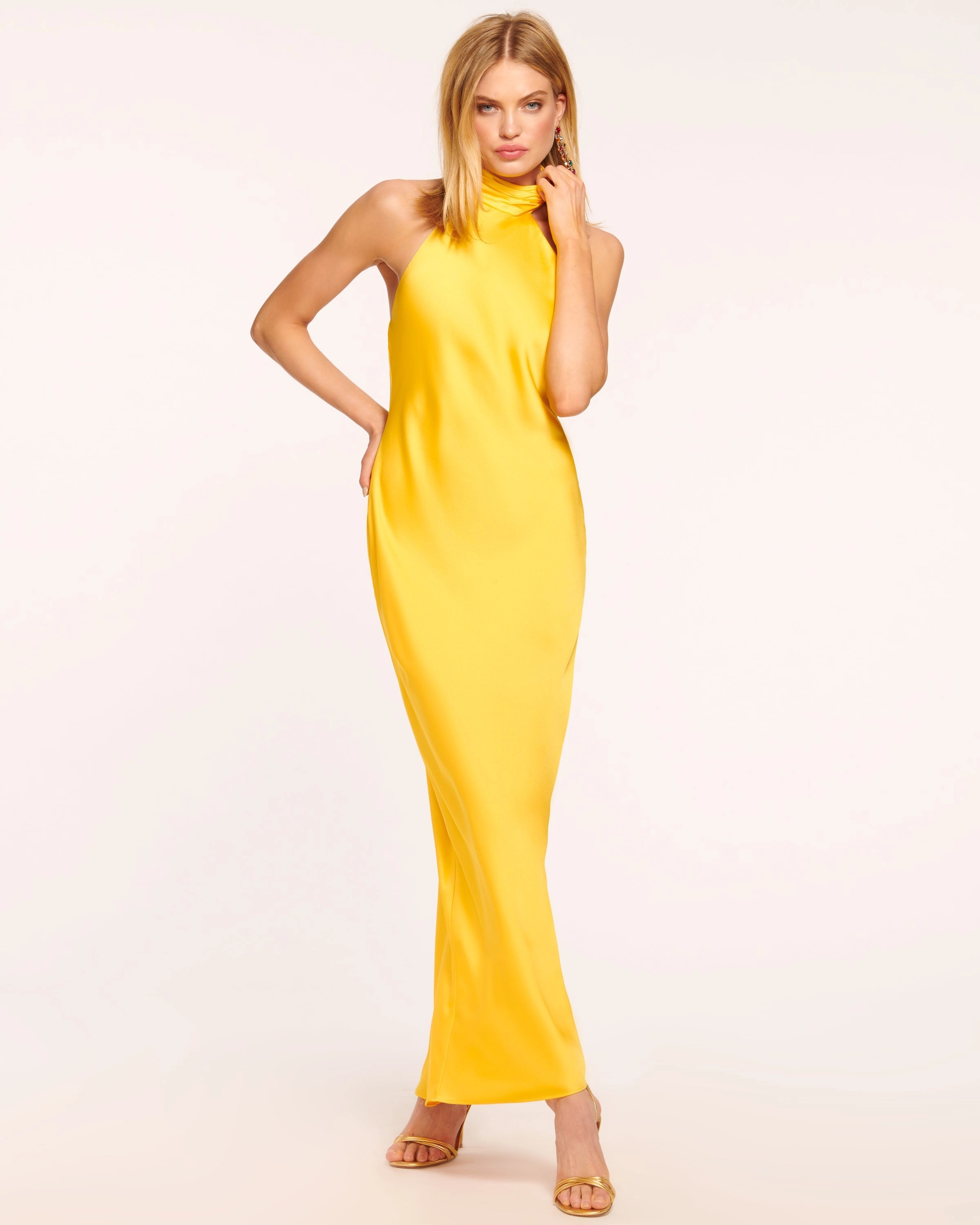 Tatiana High Neck Gown