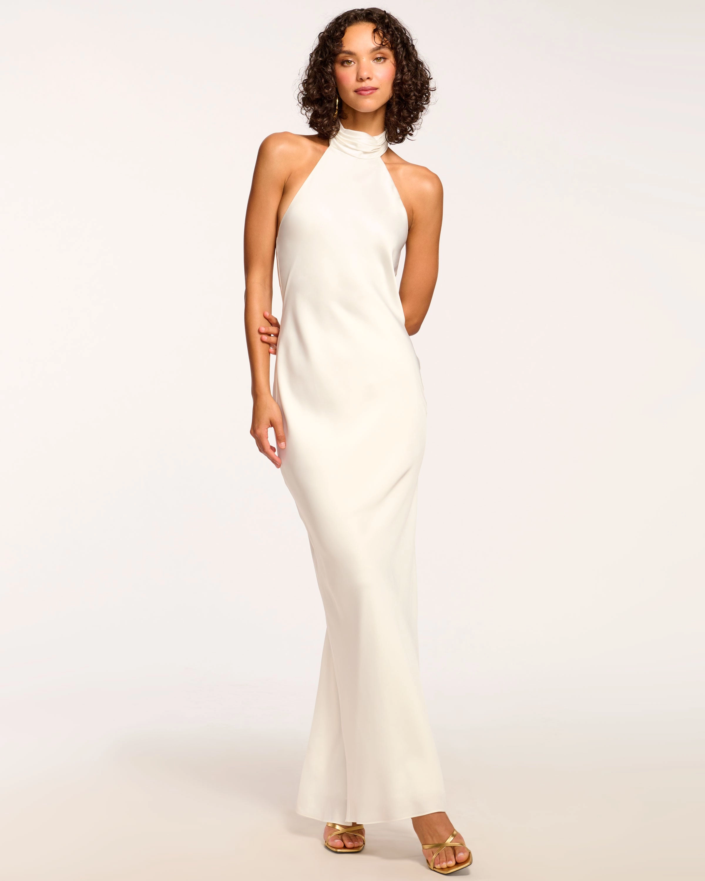 Tatiana High Neck Gown