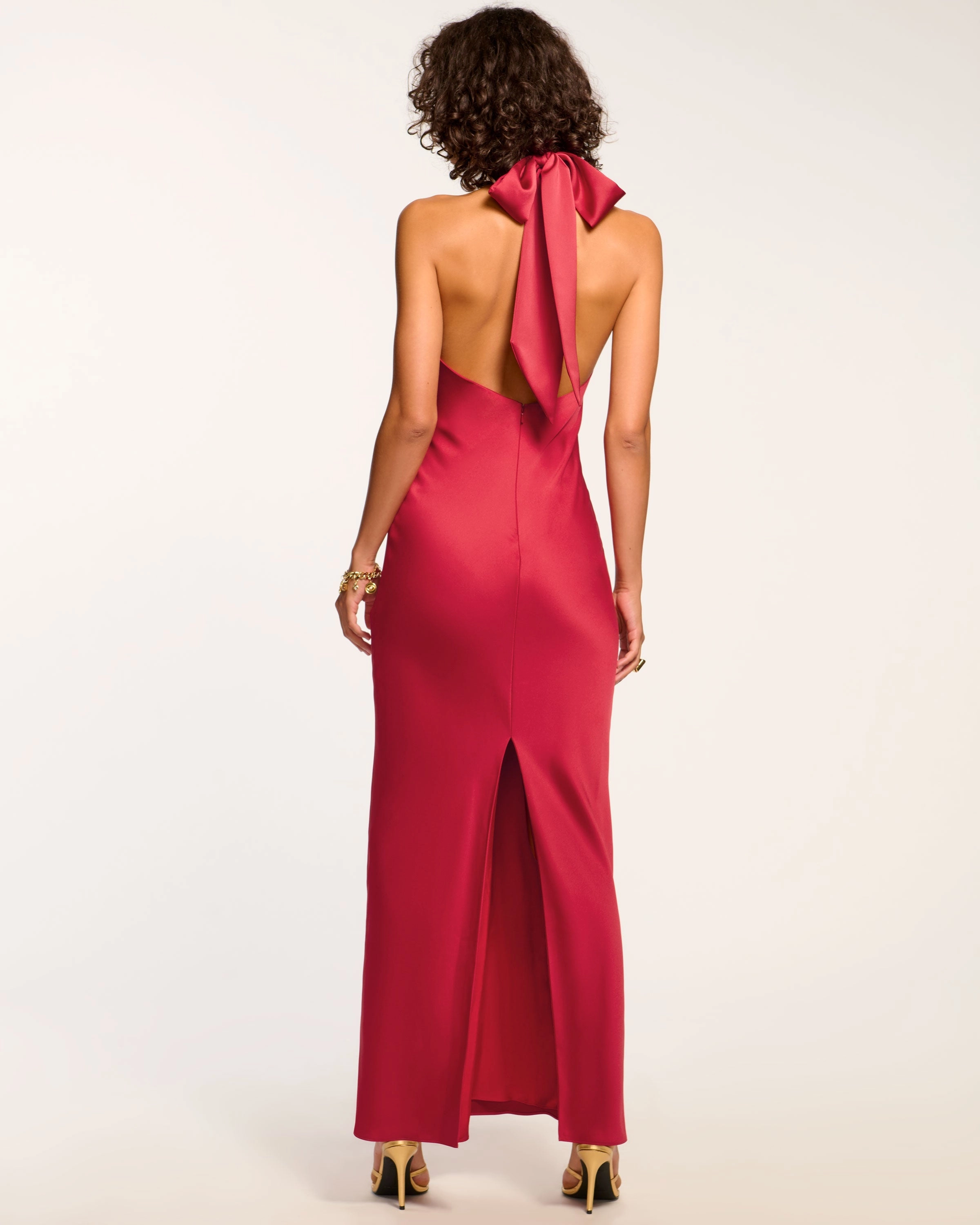Tatiana High Neck Gown