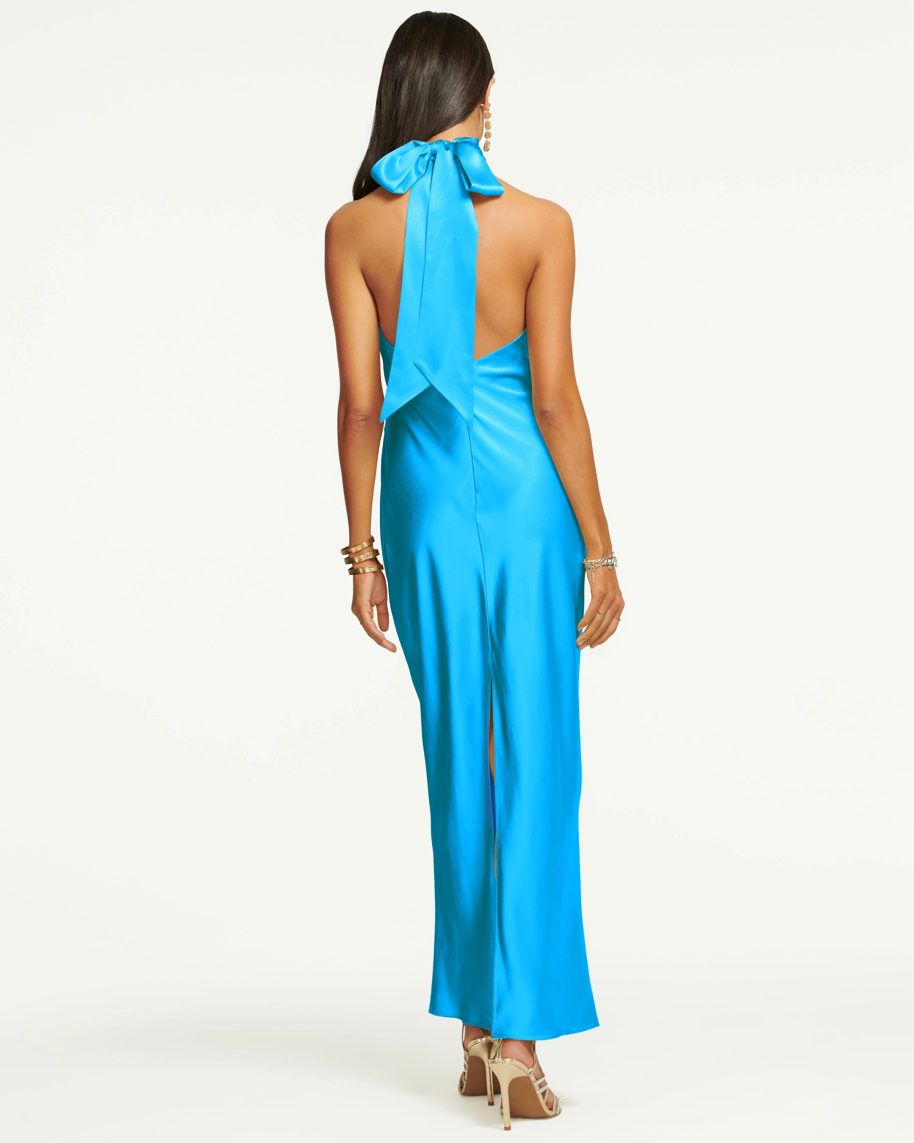 Tatiana High Neck Gown