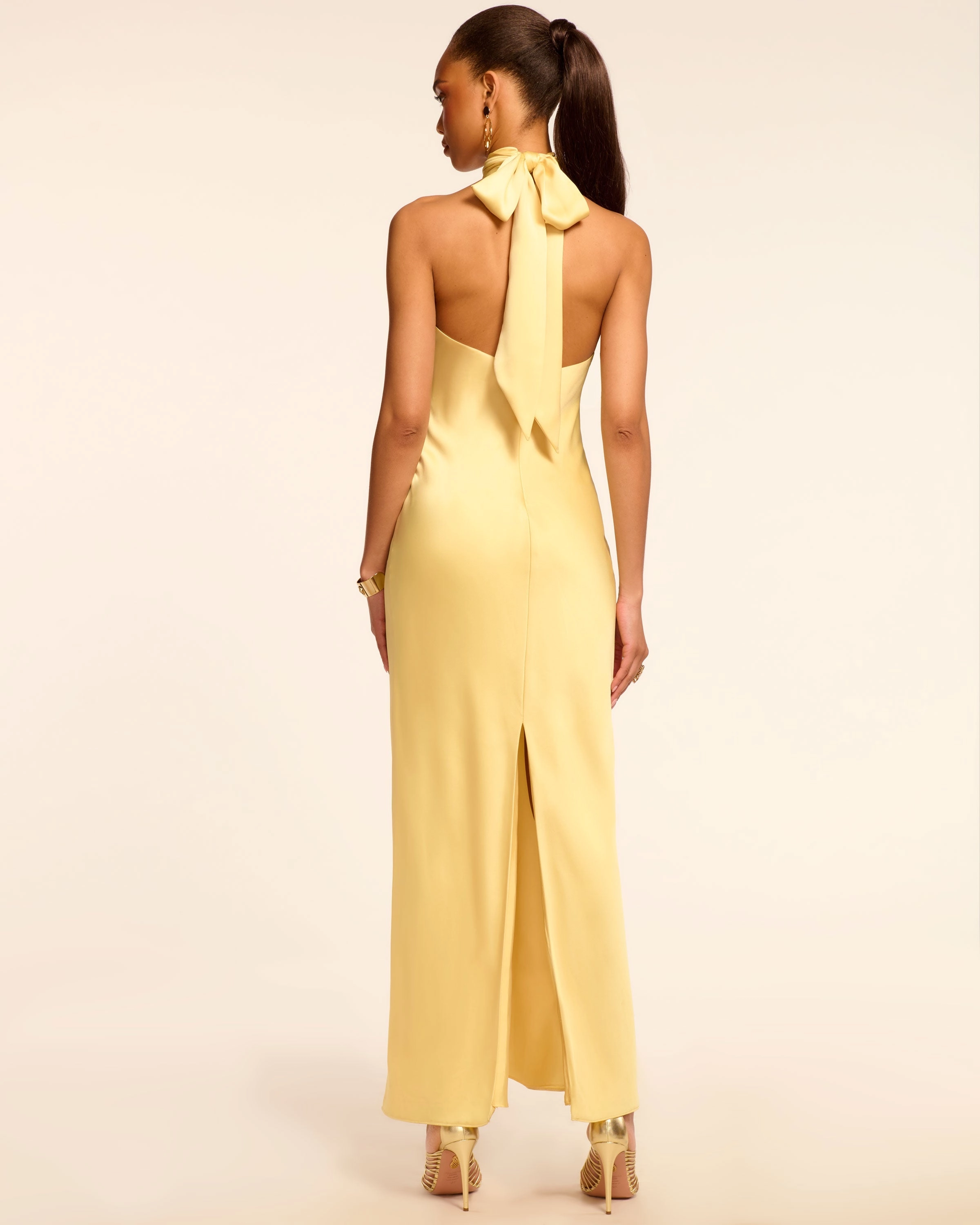 Tatiana High Neck Gown