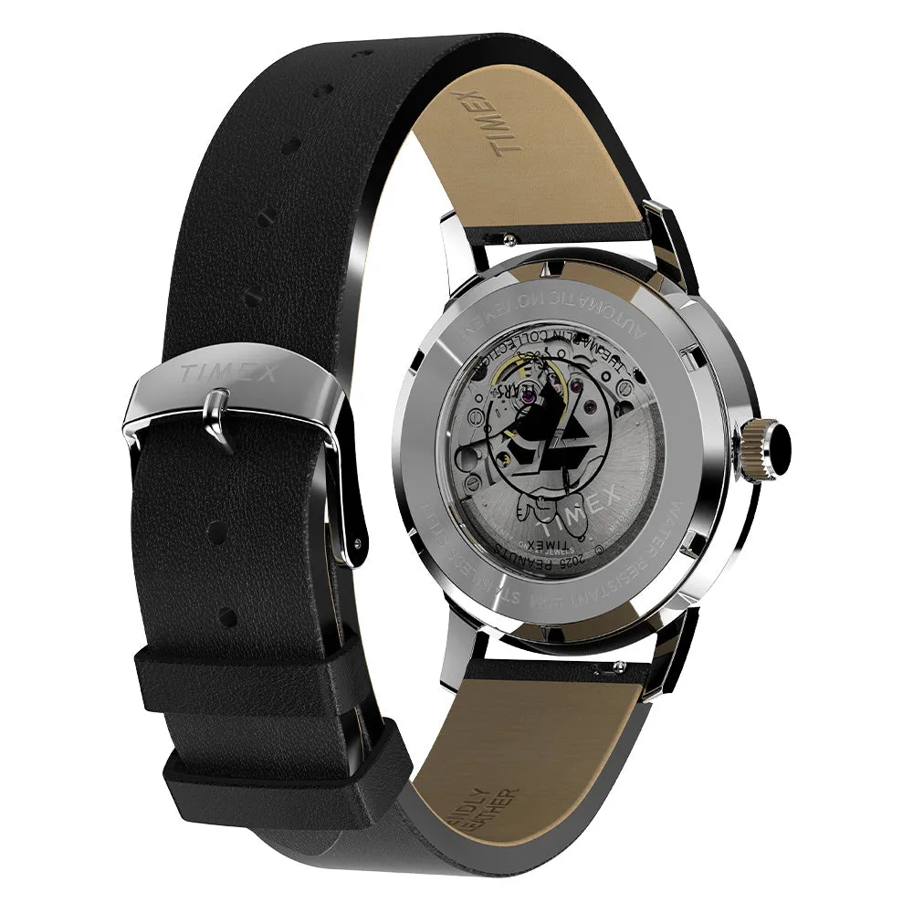 Timex X Peanuts® Marlin® 75Th Anniversary Edition Automatic 40mm Leather Band
