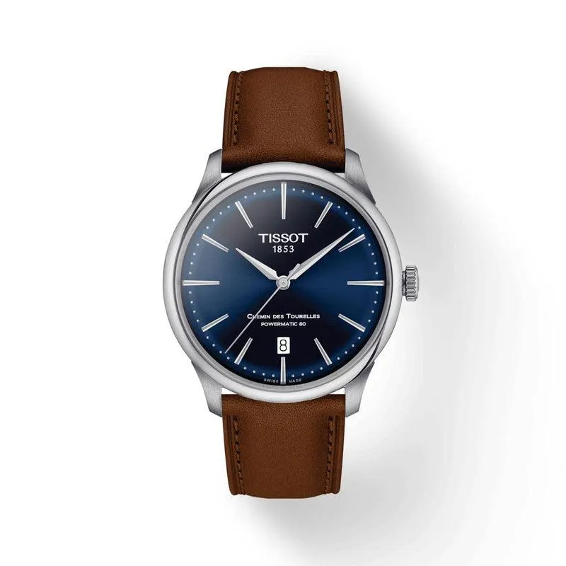 Tissot Chemin des Tourelles Powermatic 80 39mm Watch T139.807.16.041.00