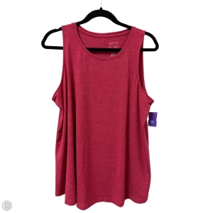 Top Sleeveless By Apt 9 In Pink, Size: Xl