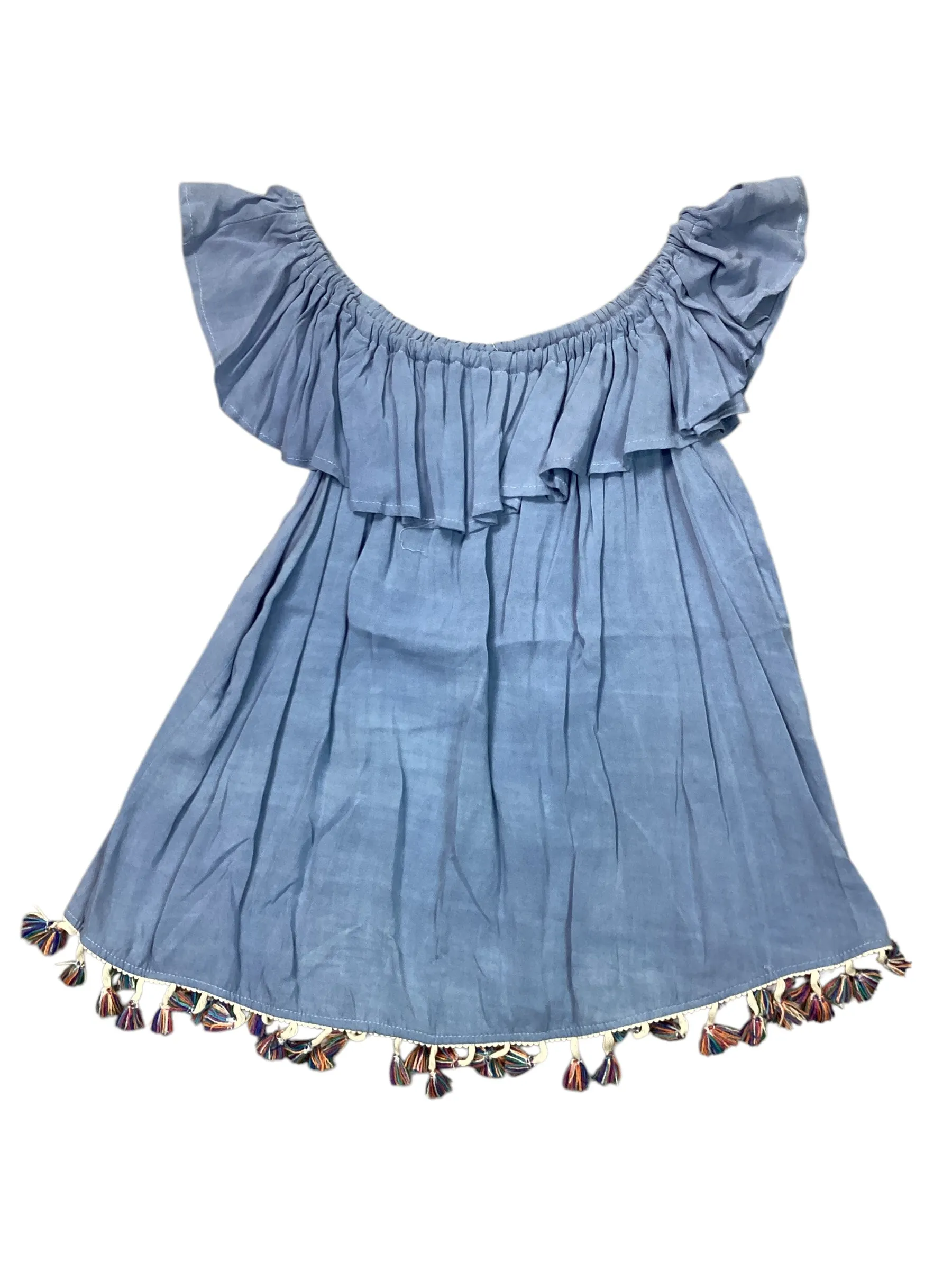 Top Sleeveless By Clothes Mentor In Blue, Size:M