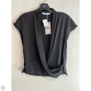Top Sleeveless By Mng In Black, Size: S