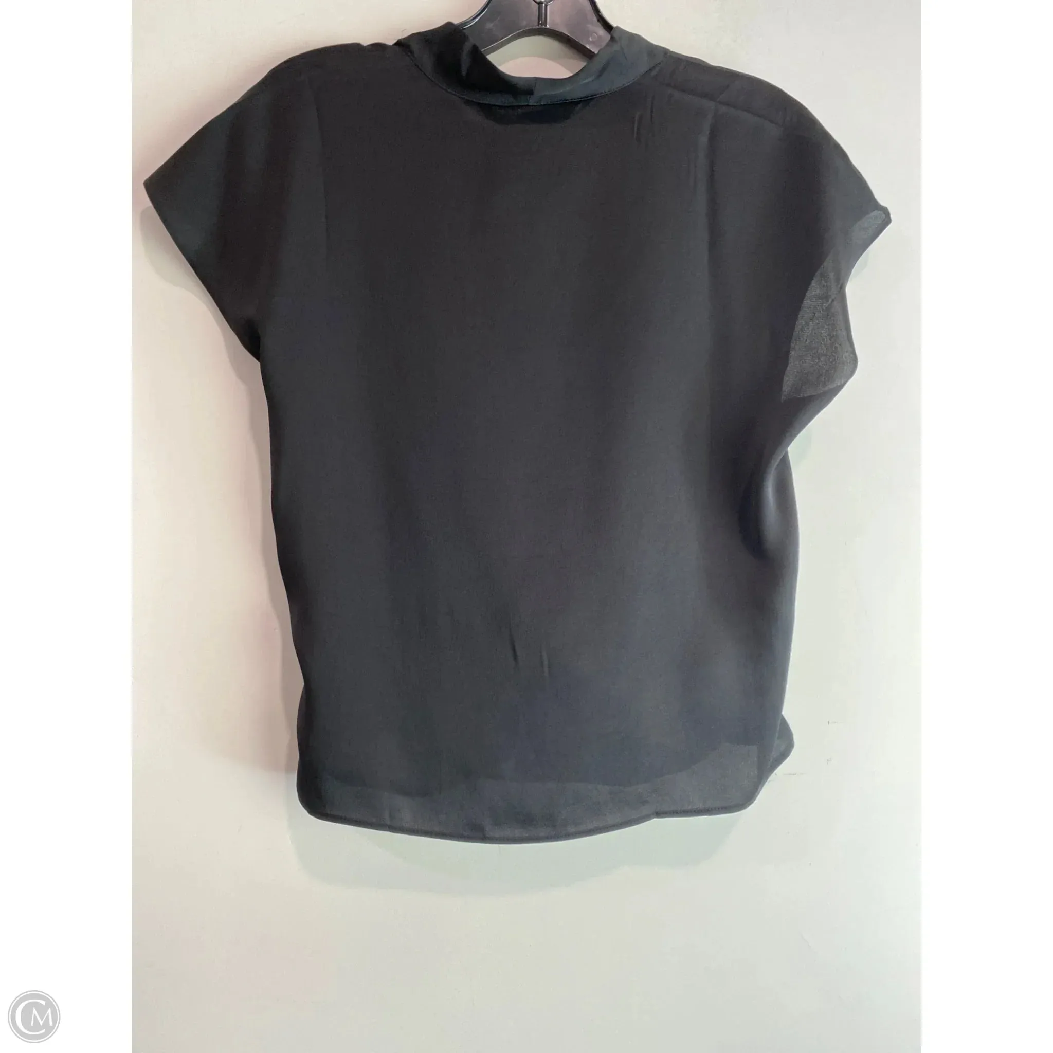 Top Sleeveless By Mng In Black, Size: S