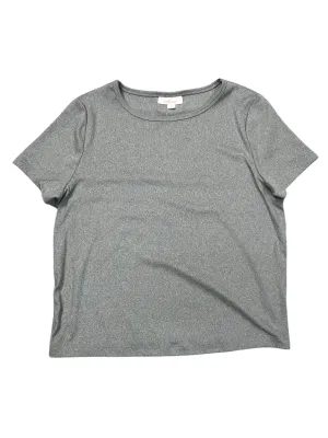 Top Ss Basic By Colsie In Grey, Size:M