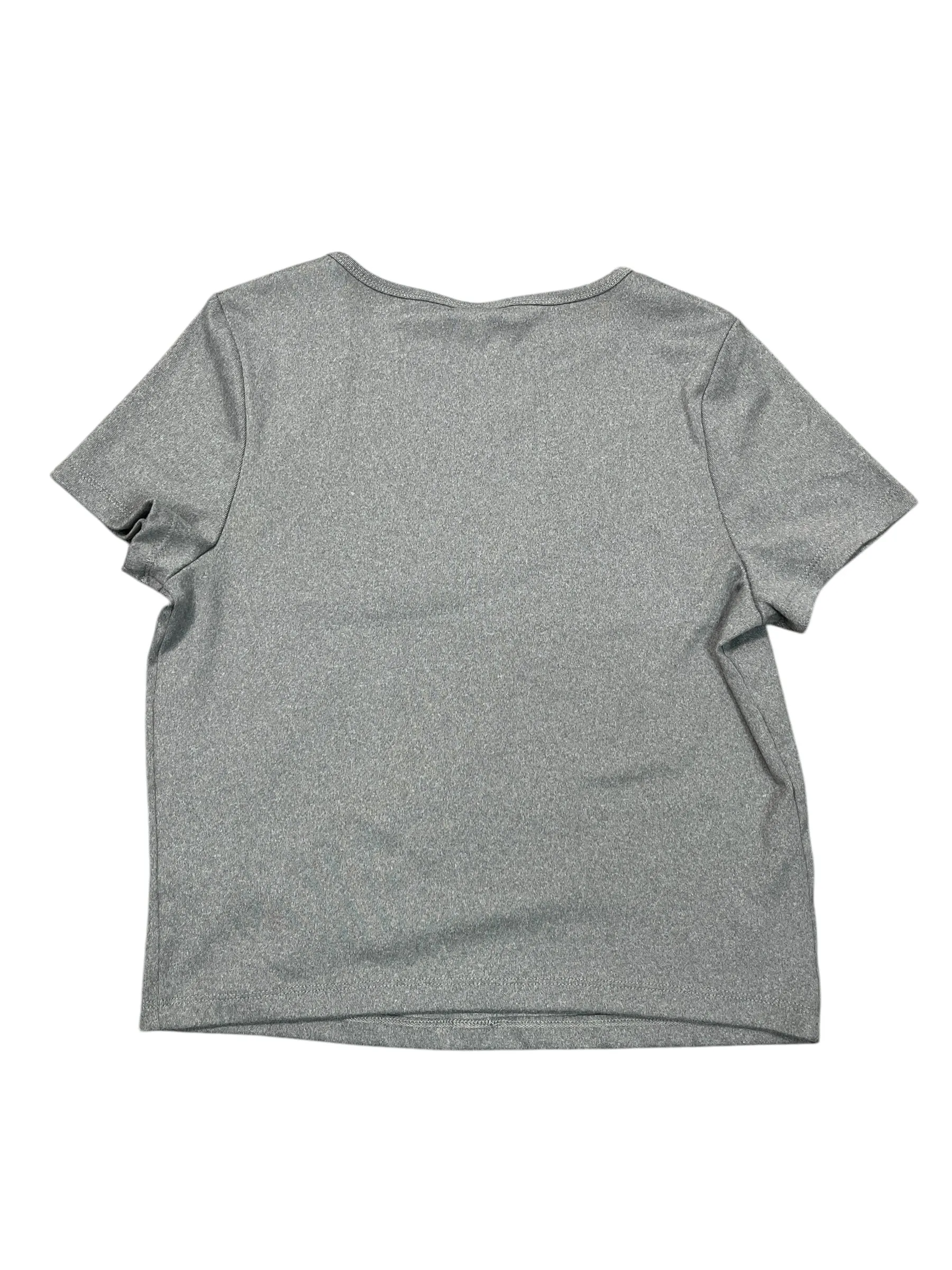 Top Ss Basic By Colsie In Grey, Size:M