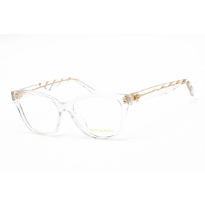 Tory Burch Women's Eyeglasses - Cat Eye Transparent Plastic Frame | 0TY2132U 1821