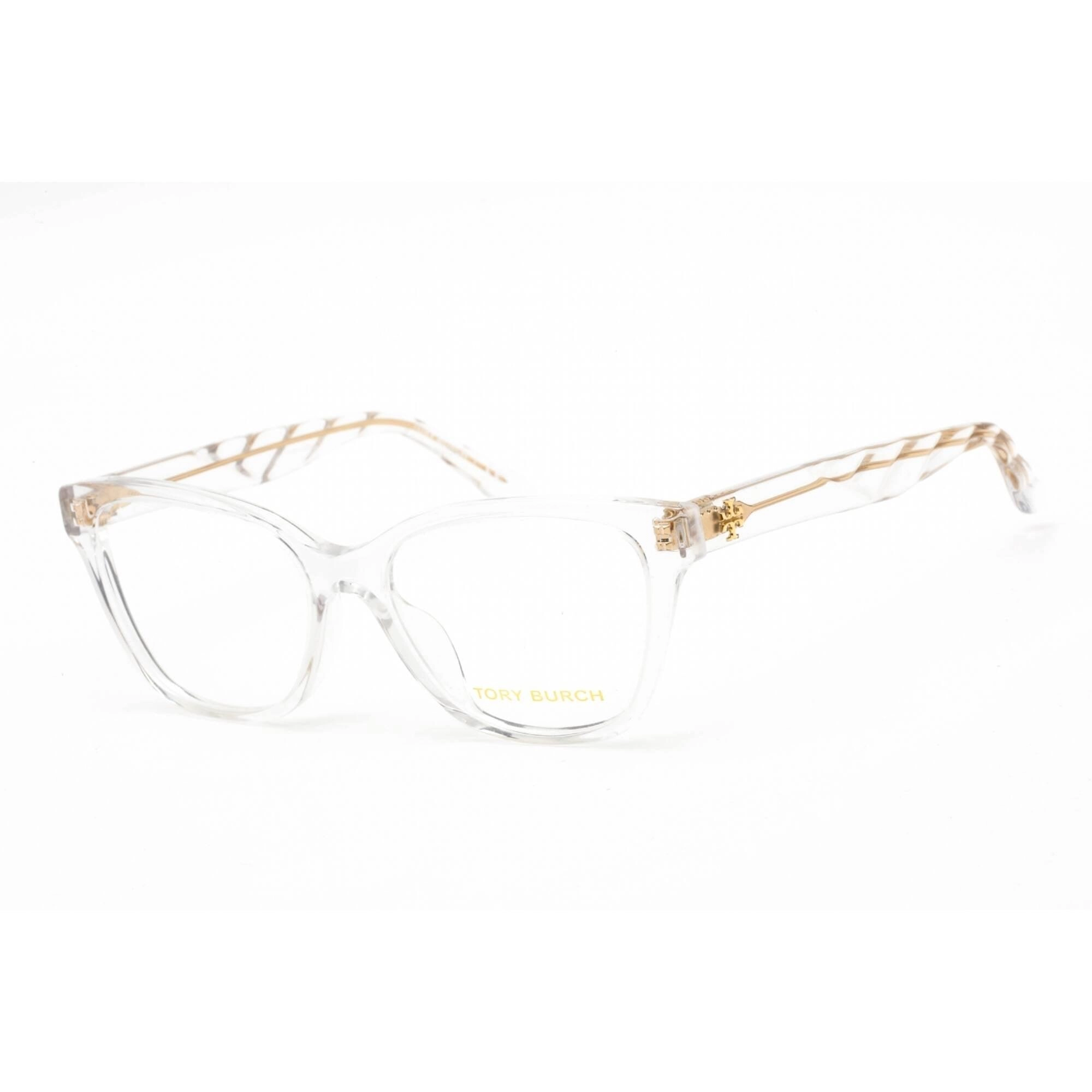Tory Burch Women's Eyeglasses - Cat Eye Transparent Plastic Frame | 0TY2132U 1821