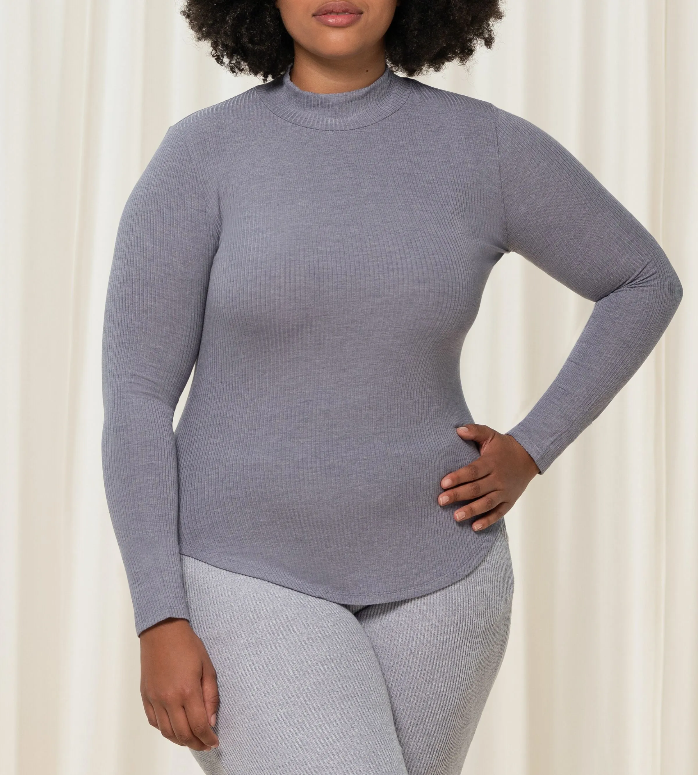Triumph Climate Control Lsl Top Turtle Neck   Thermal Wide Trouser High Waist