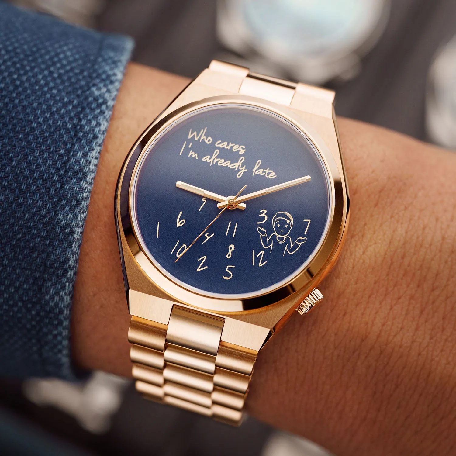 Tsuyosa Rose Gold Who Cares Concept