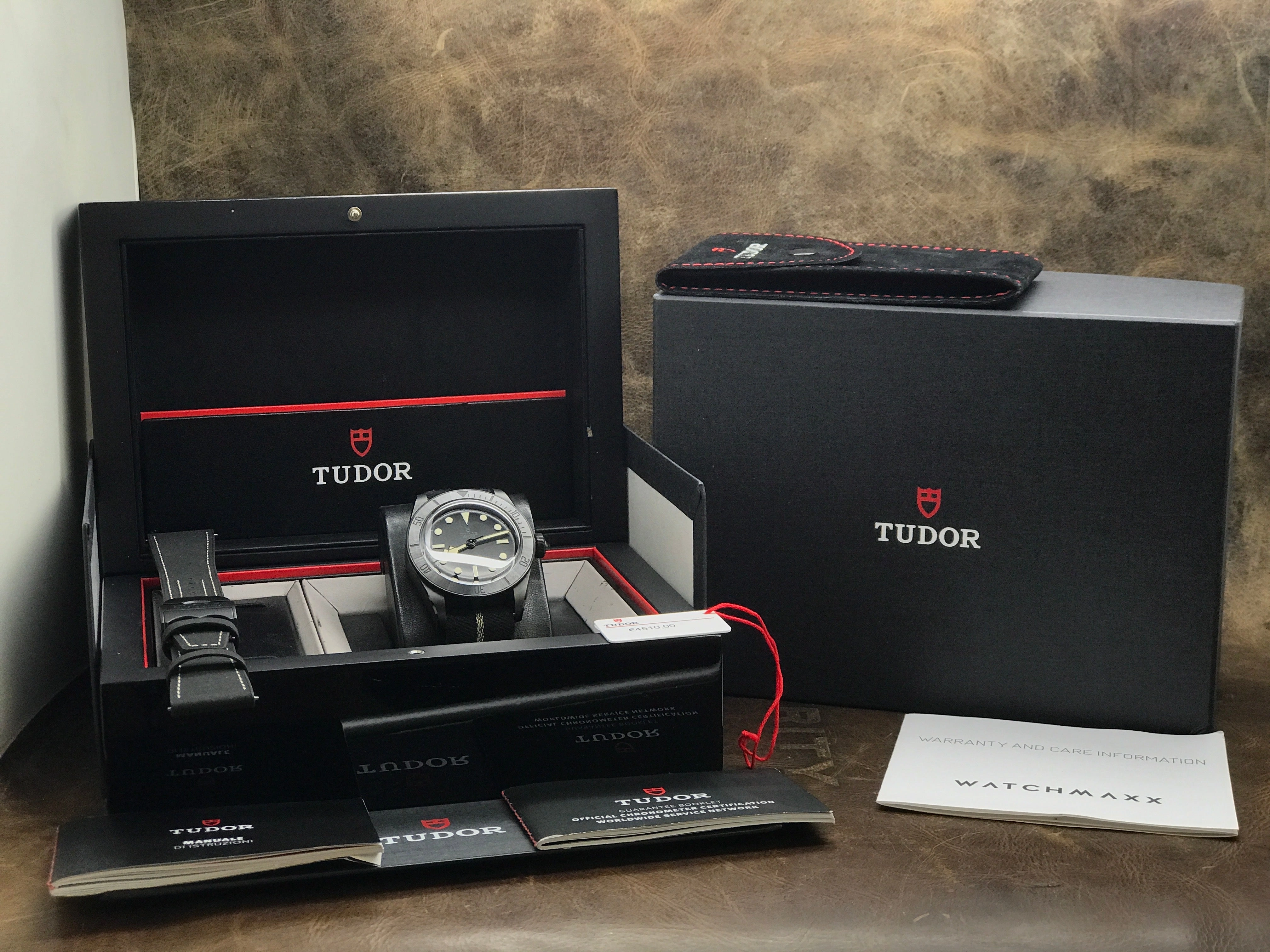 Tudor Black Bay Ceramic 79210 Black Dial Automatic Men's Watch