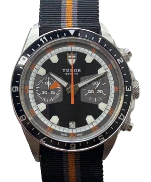 Tudor Heritage Chrono 70330N Black Dial Automatic Men's Watch