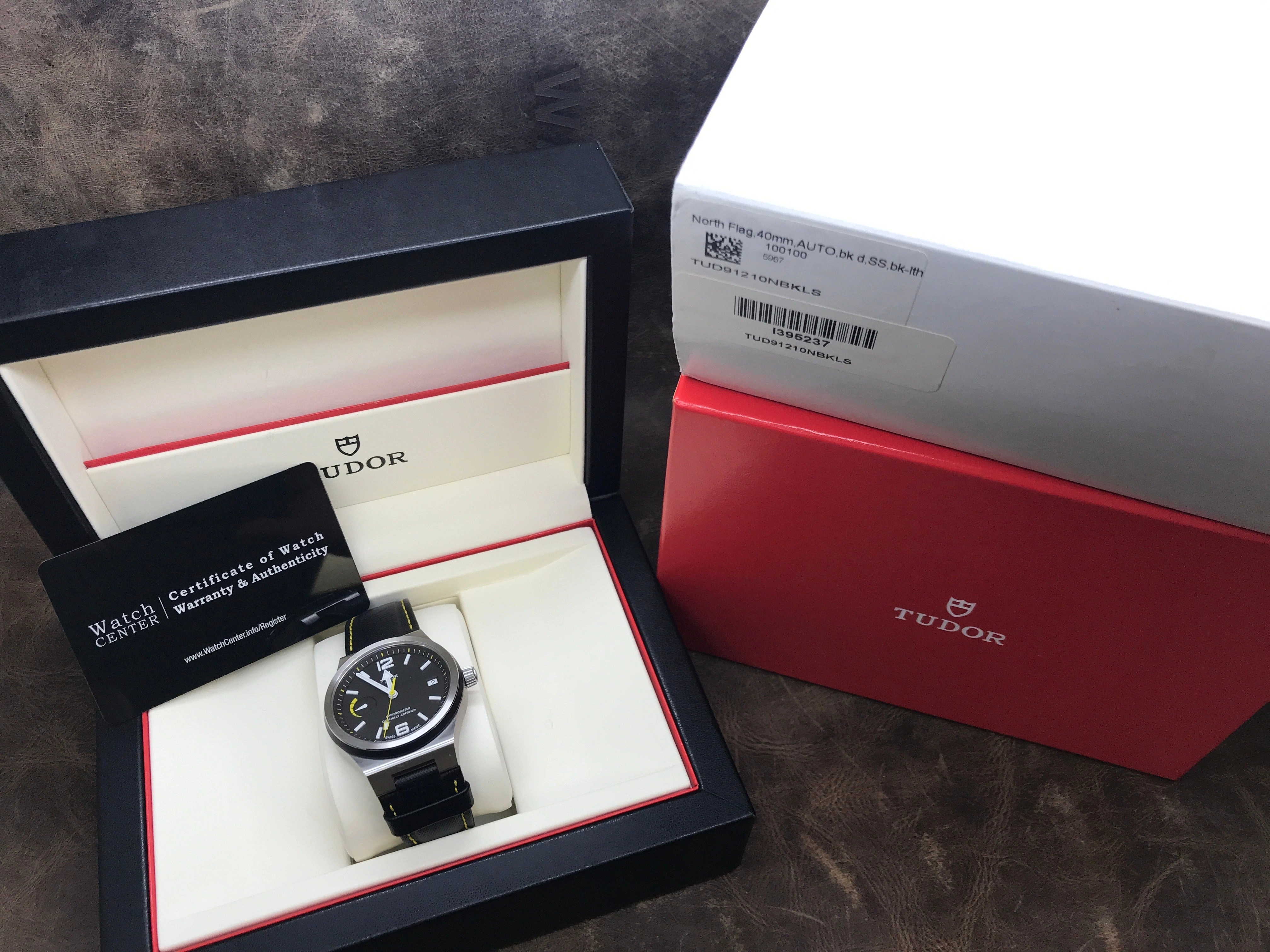 Tudor North Flag 91210N Black Dial Automatic  Men's Watch