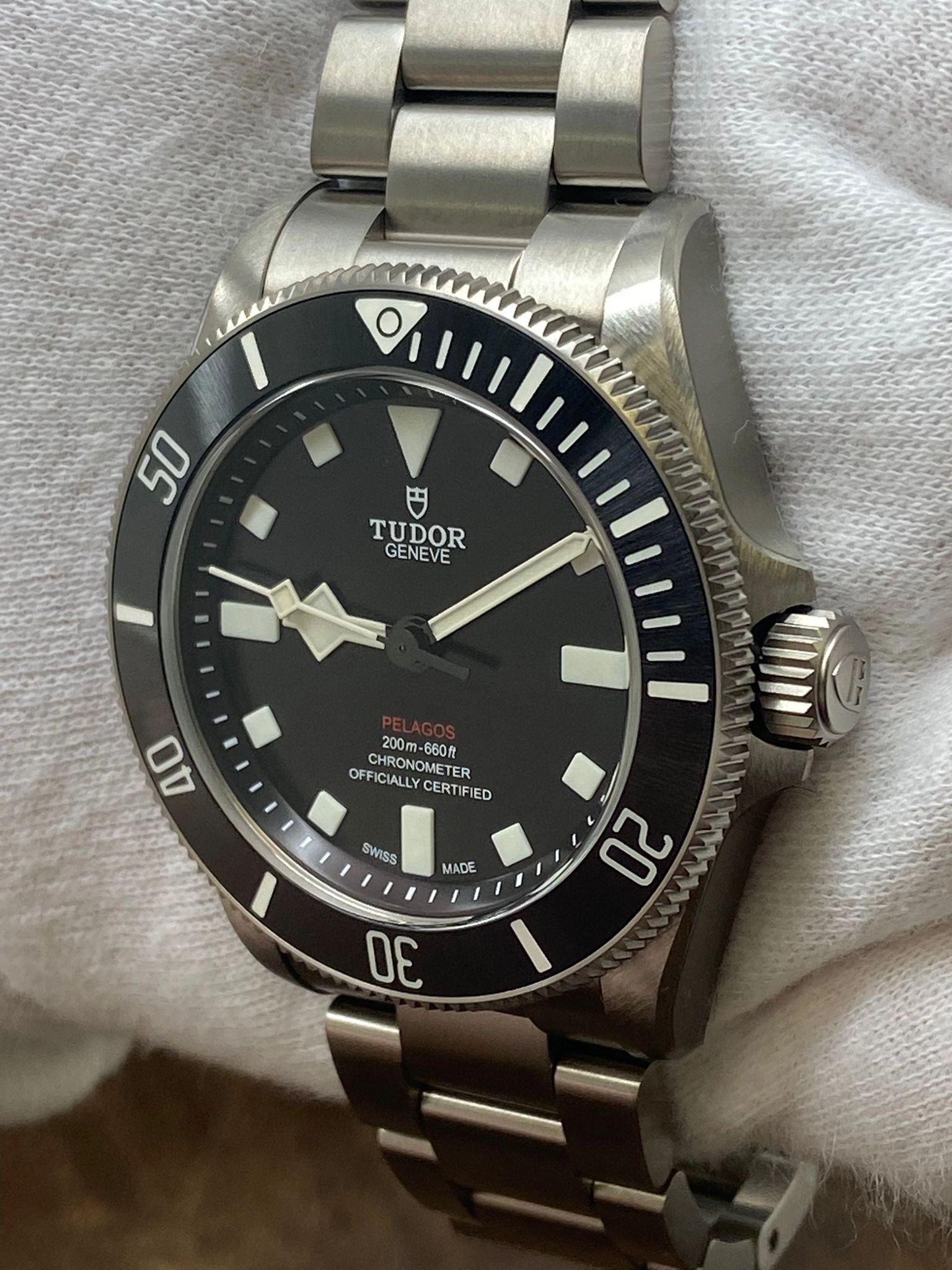 Tudor Pelagos 39 BNIB 2025 with Stickers 25407N Black Dial Automatic Men's Watch