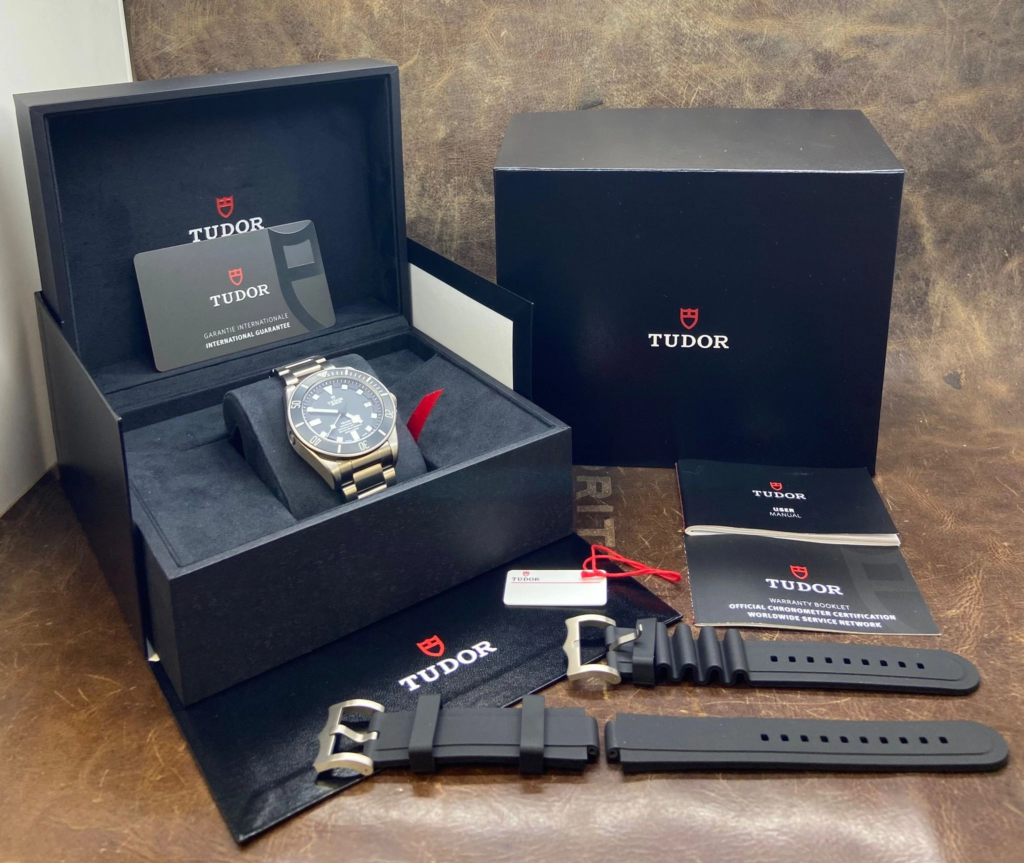 Tudor Pelagos 42mm 25600TN Black Dial Automatic Men's Watch