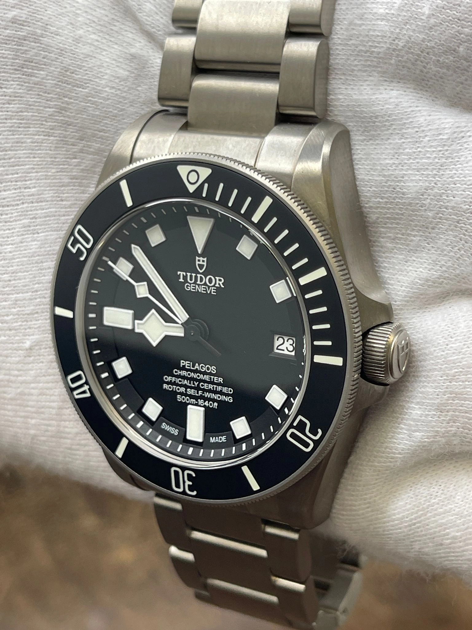 Tudor Pelagos 42mm 25600TN Black Dial Automatic Men's Watch