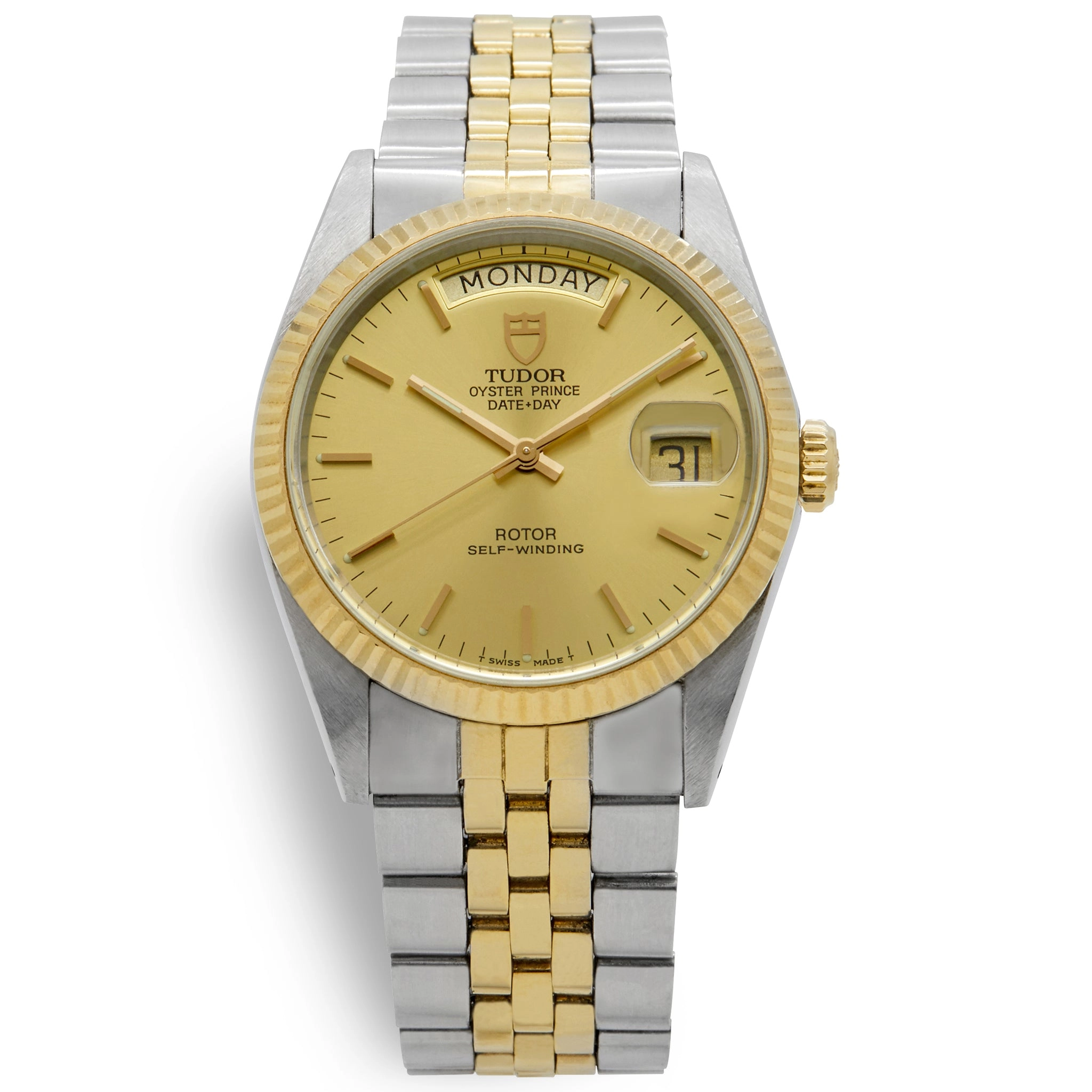 Tudor Prince Day Date 76213 Champagne Dial Automatic Watch