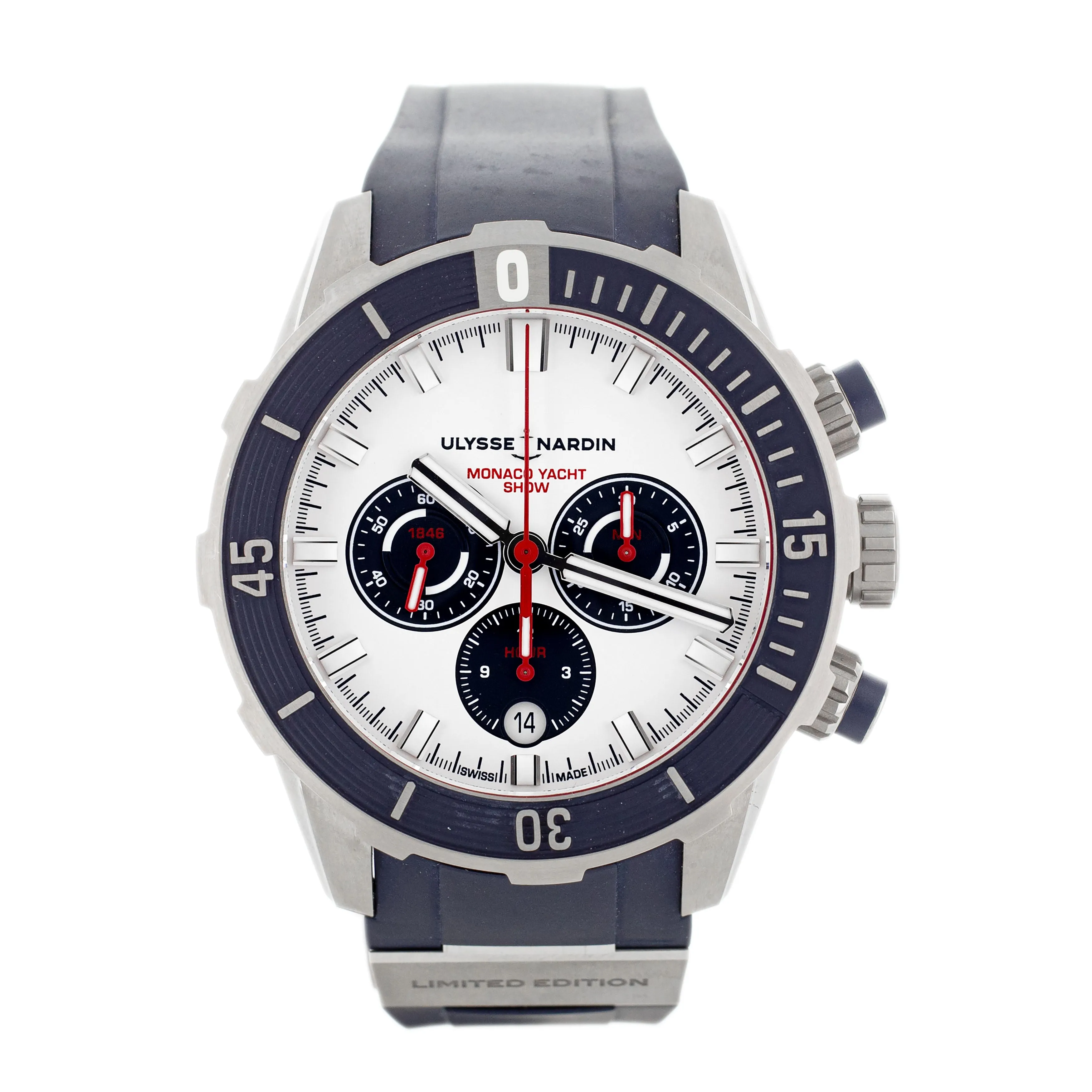 Ulysse Nardin Diver Monaco Yacht Show Titanium 44mm 1503-170LE-0A-MON Full Set