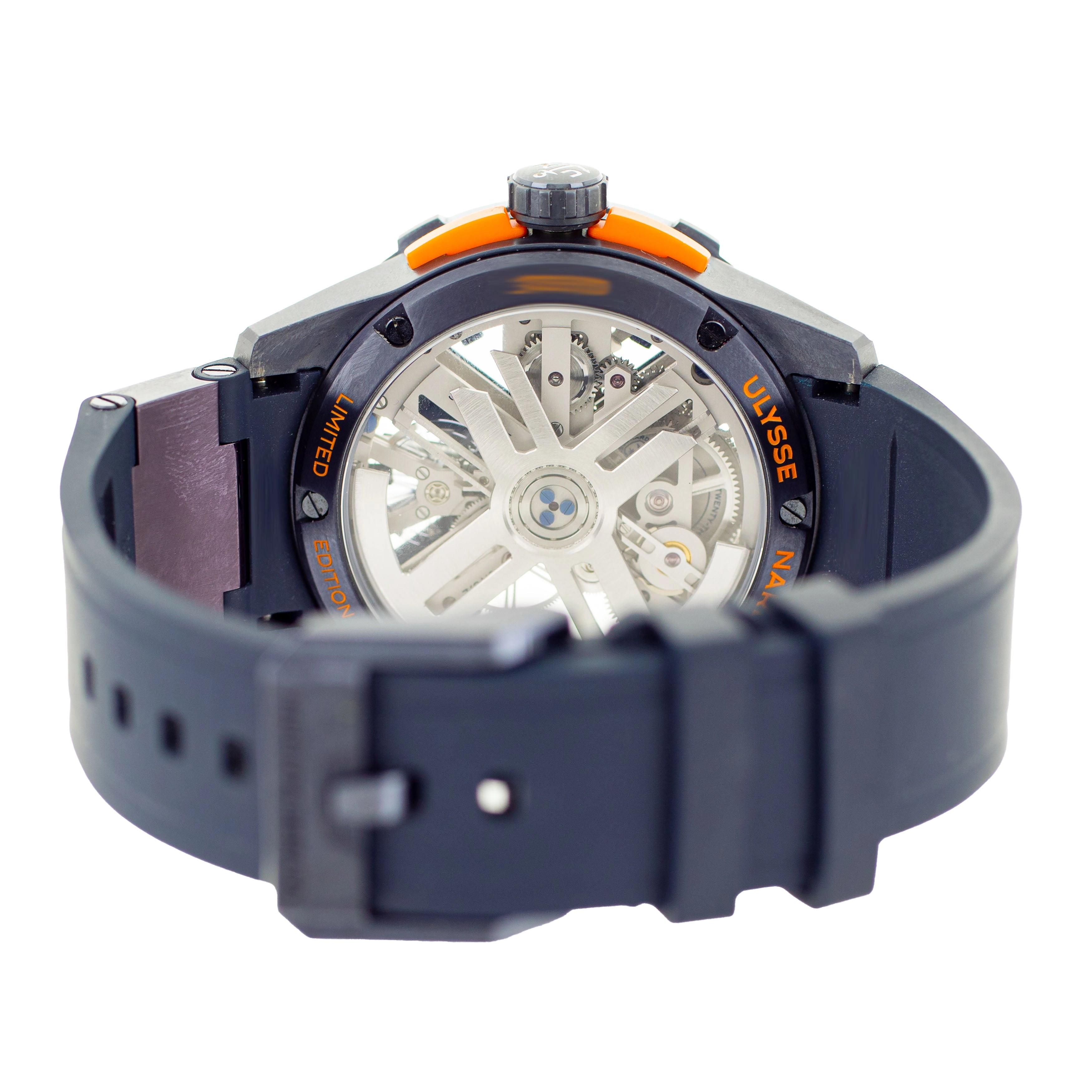 Ulysse Nardin Diver X Titanium Blue Skeleton 44mm 3723-170LE-3A-BLUE Full Set