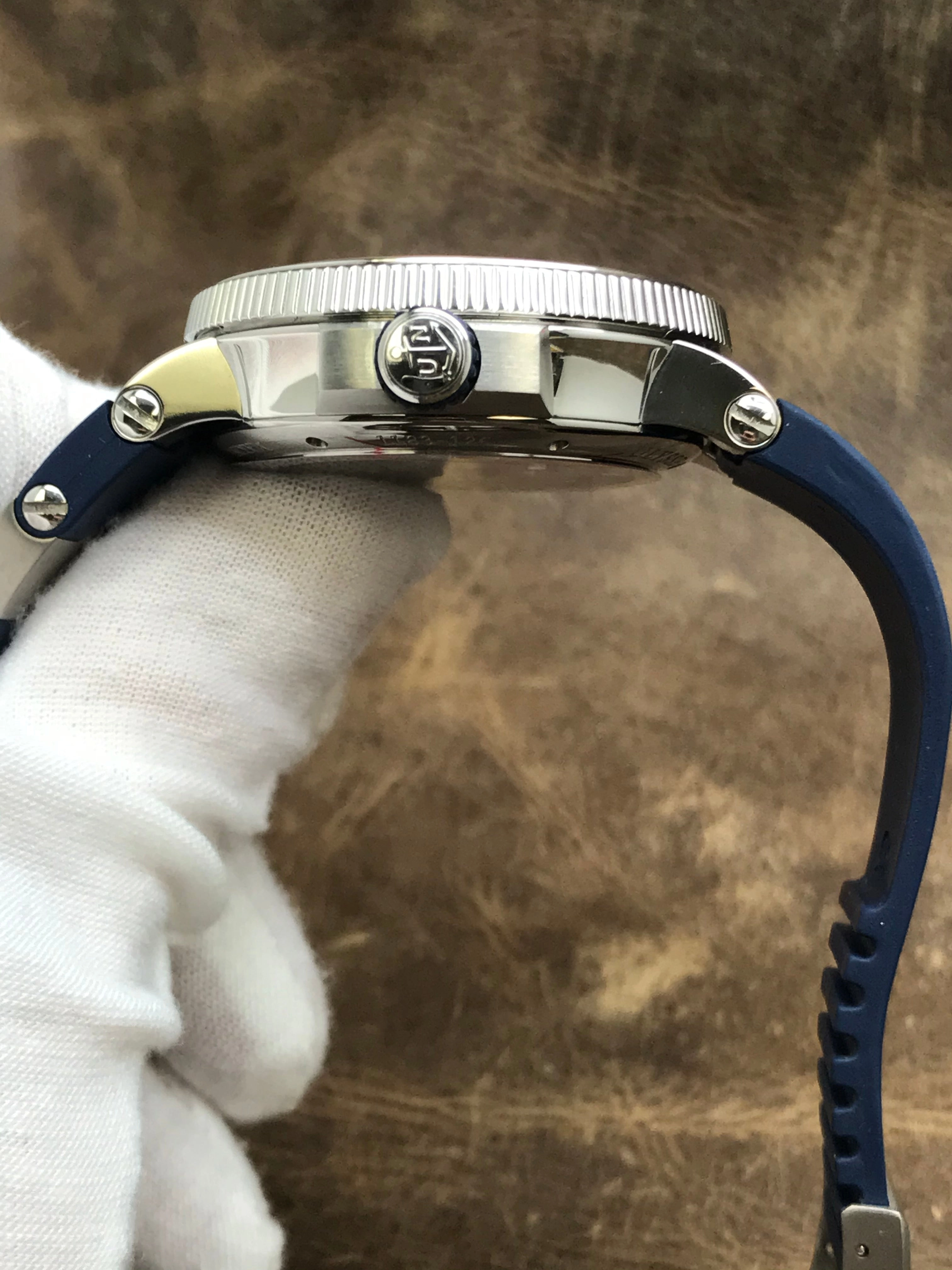 Ulysse Nardin Marine Chronometer Marin Chronometer 1183-126 Blue Dial Automatic  Men's Watch
