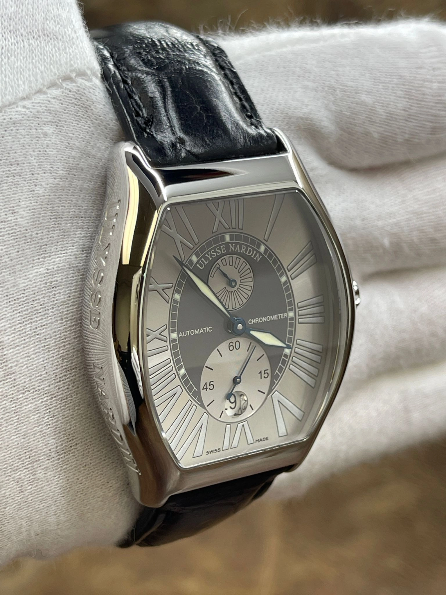 Ulysse Nardin Michelangelo Gigante 273-68 Silver Dial Automatic Men's Watch