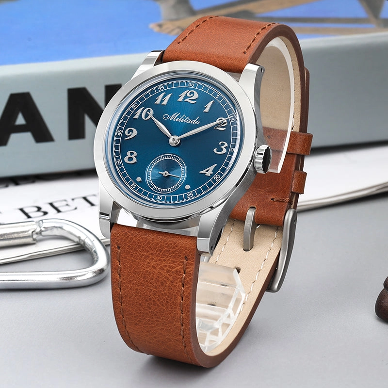 ★US Pre-Owned★Militado 36mm Classic Modern VD78 Quartz Watch