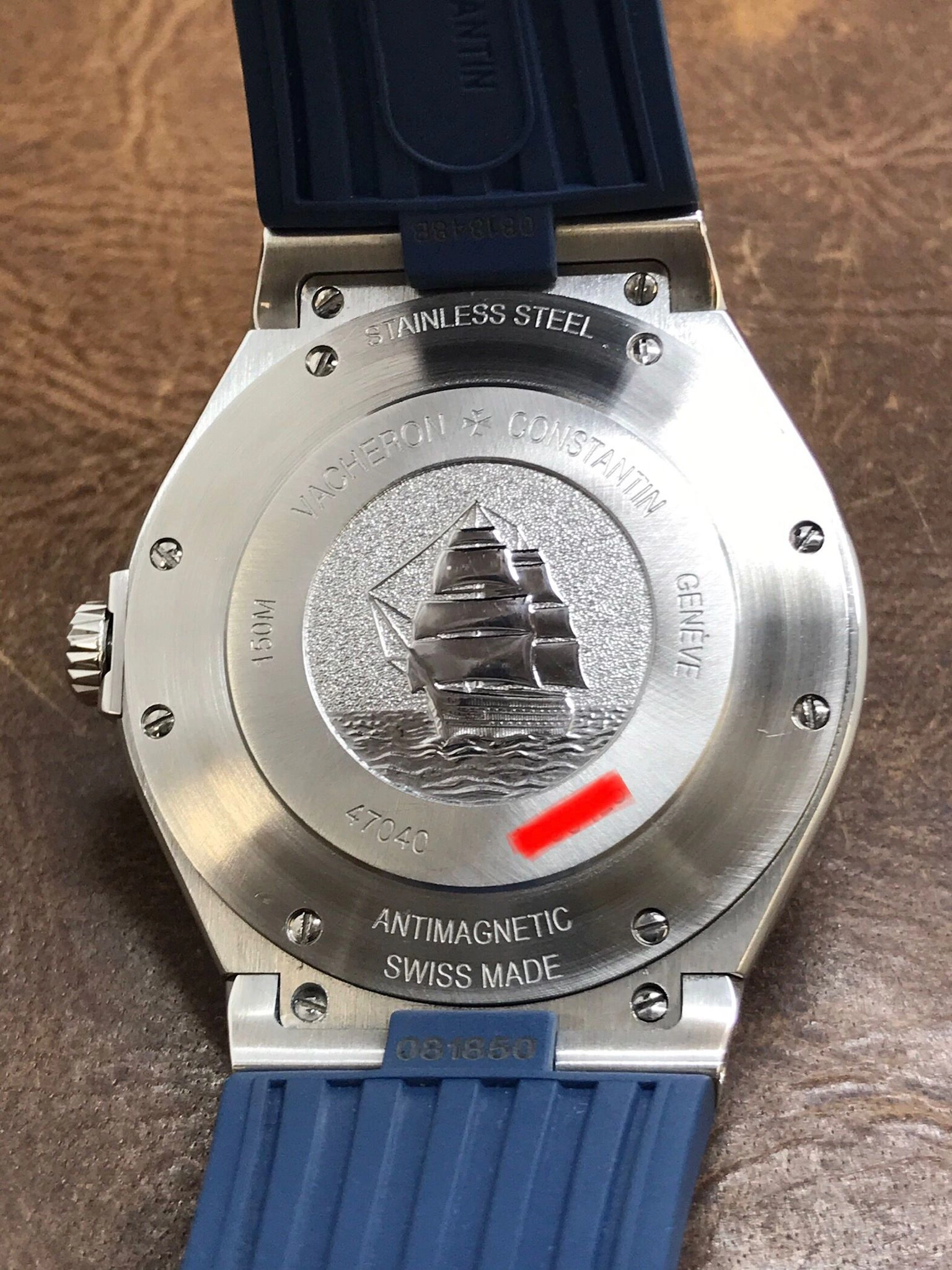 Vacheron Constantin Overseas 47040/000A-9008 Blue Dial Automatic Men's Watch