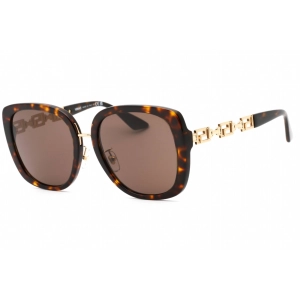 Versace Women's Sunglasses - Tortoise Metal Butterfly Full Rim Frame | 0VE4407D 108/73