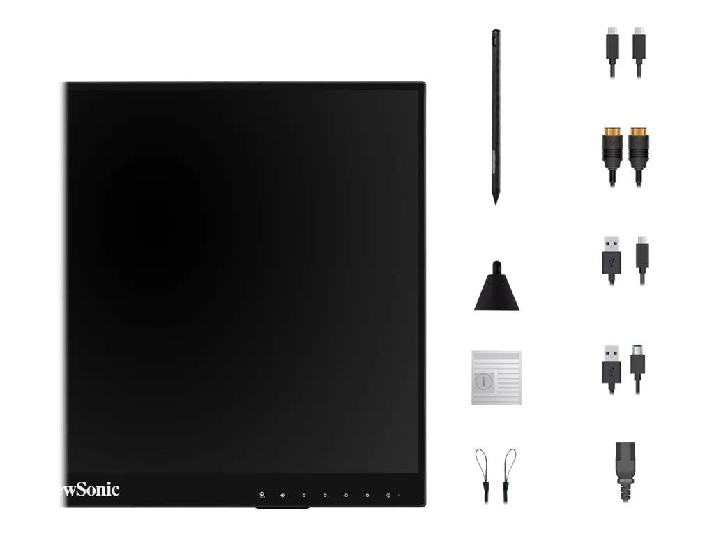 ViewSonic ID2456-C1 - LED monitor - 24 - touchscreen - 1920 x 1080 Full HD (1080p) - 350 cd/mï¿½ - 1000:1 - 14 ms - HDMI