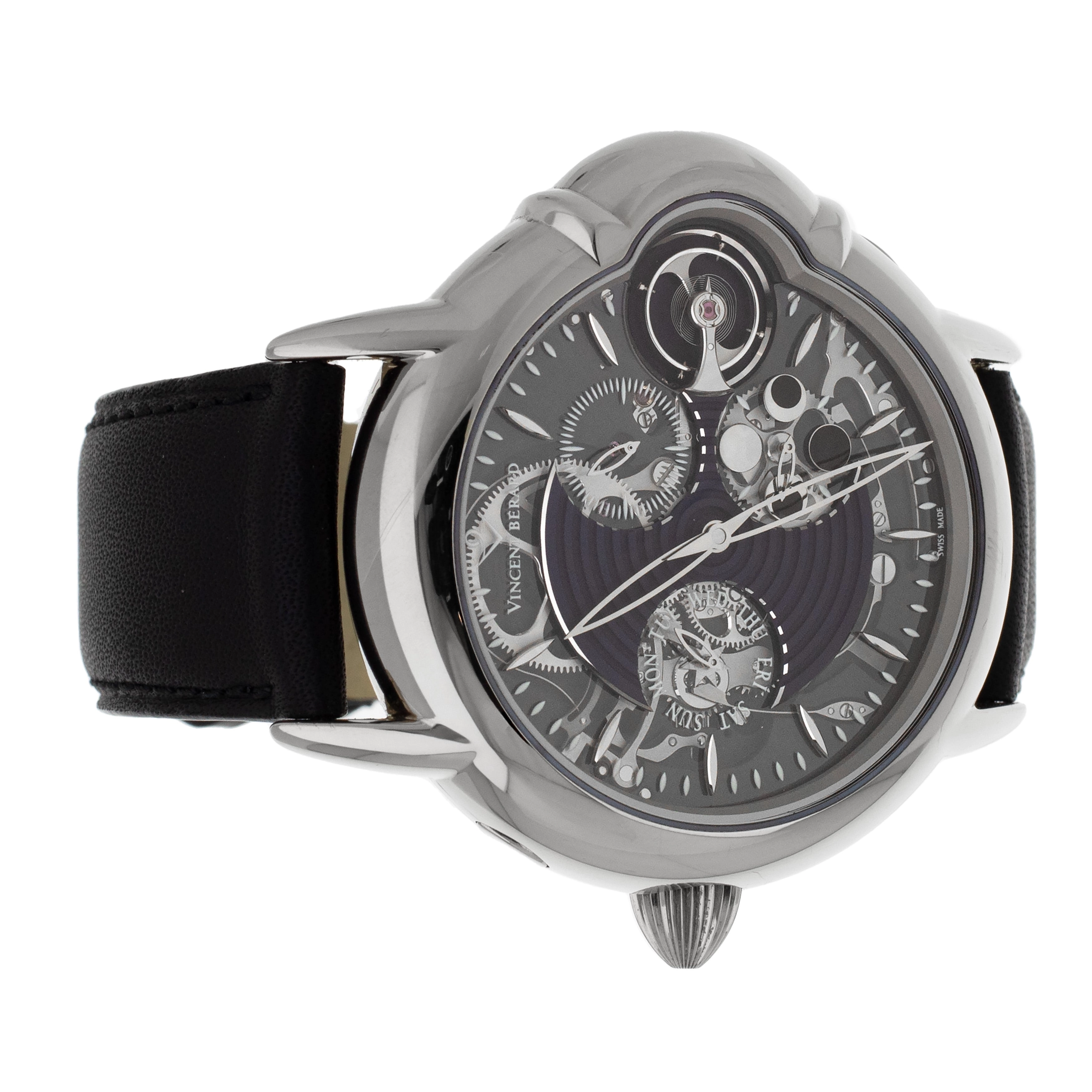 Vincent Berard Luvorene 2 White gold Skelton Dial 45mm LUV2 Full set