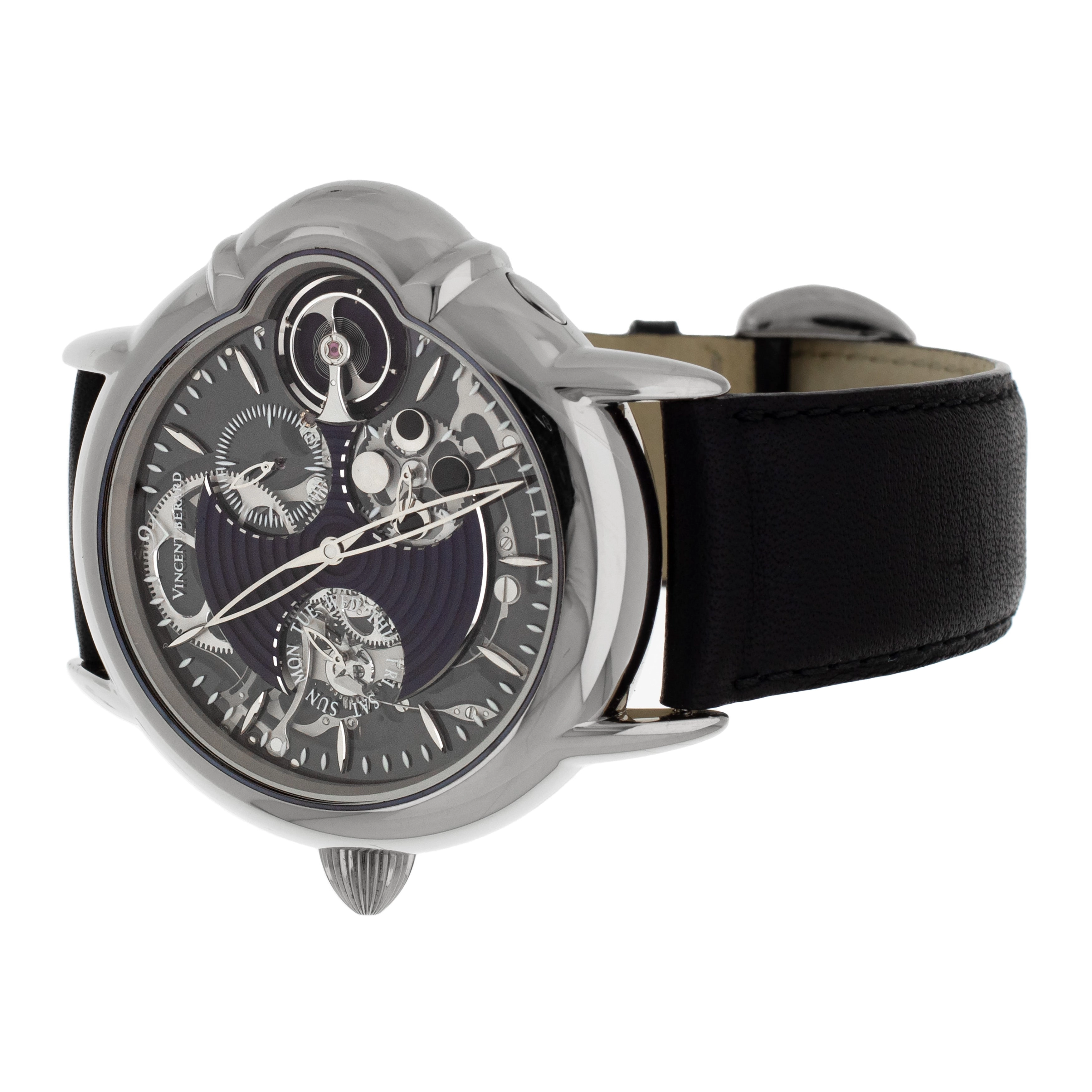 Vincent Berard Luvorene 2 White gold Skelton Dial 45mm LUV2 Full set