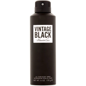 Vintage Black by Kenneth Cole men 6 oz all over body spray New