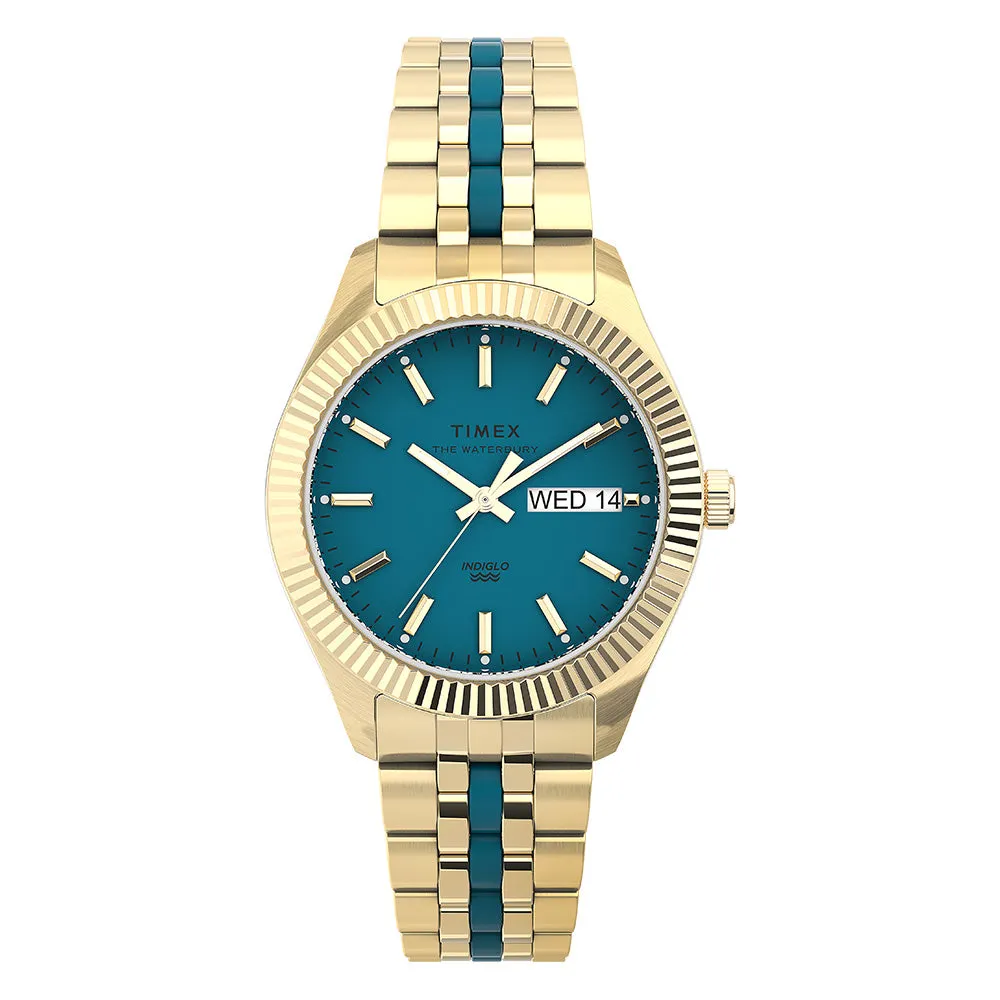 Waterbury Legacy Day-Date 36mm Stainless Steel Band