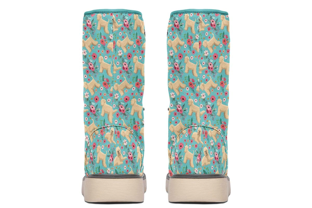 Wheaten Terrier Flower Polar Vibe Boots