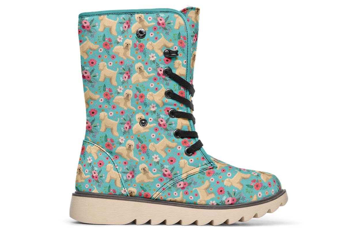 Wheaten Terrier Flower Polar Vibe Boots