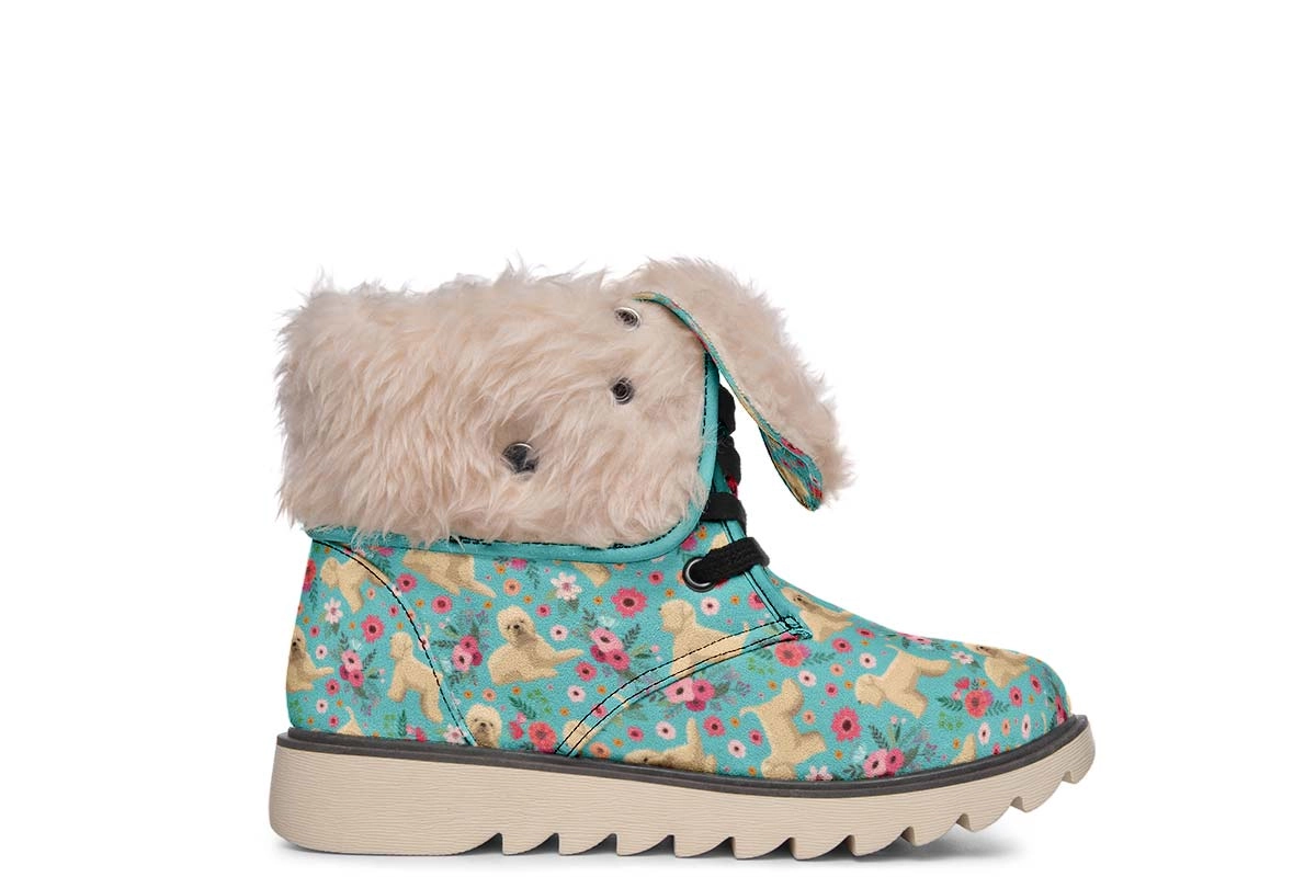 Wheaten Terrier Flower Polar Vibe Boots