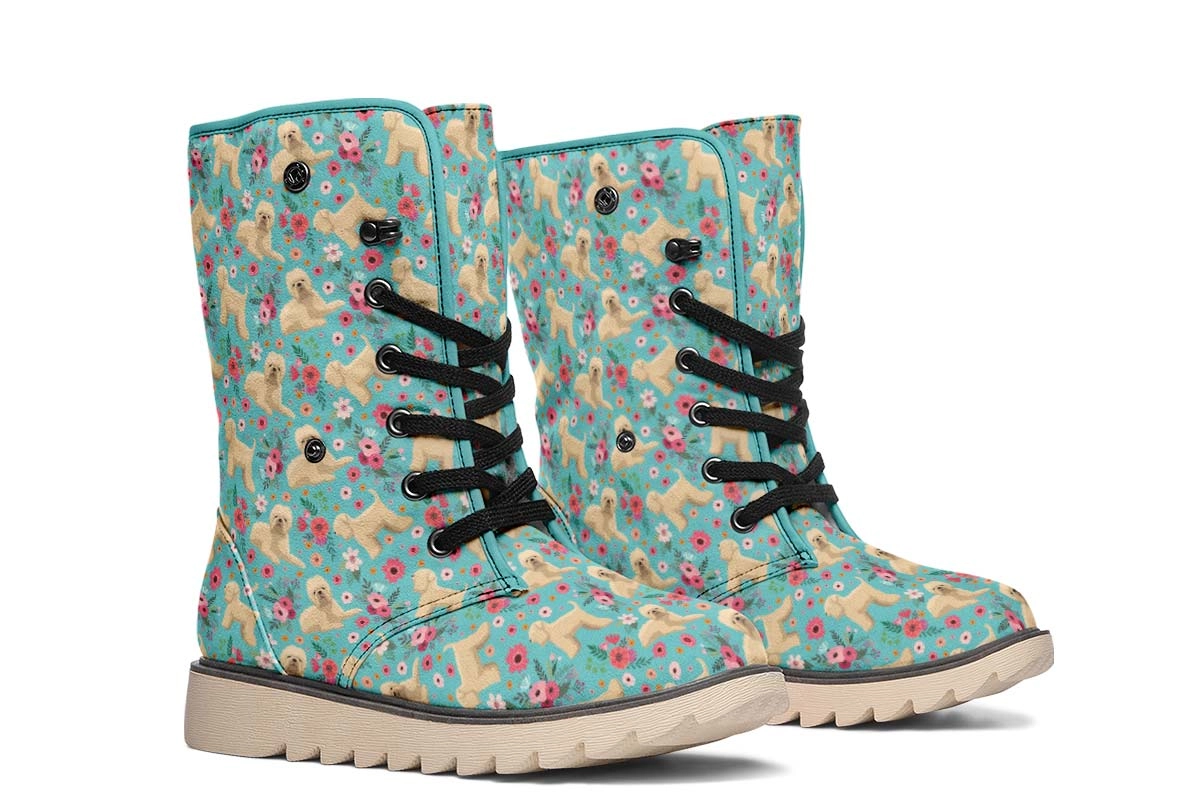 Wheaten Terrier Flower Polar Vibe Boots